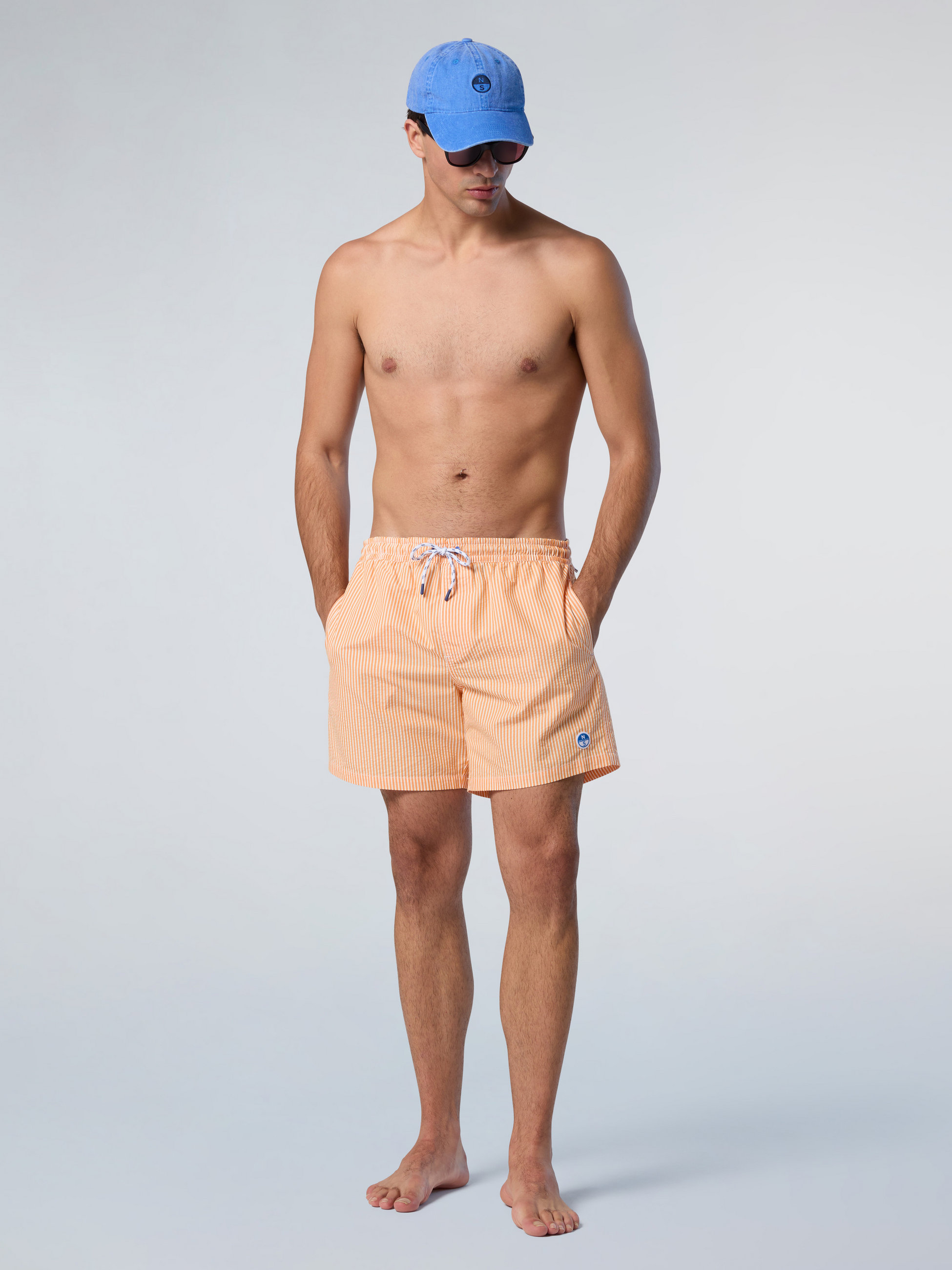 NORTH SAILS, North Sails Swim Shorts Striped Seersucker