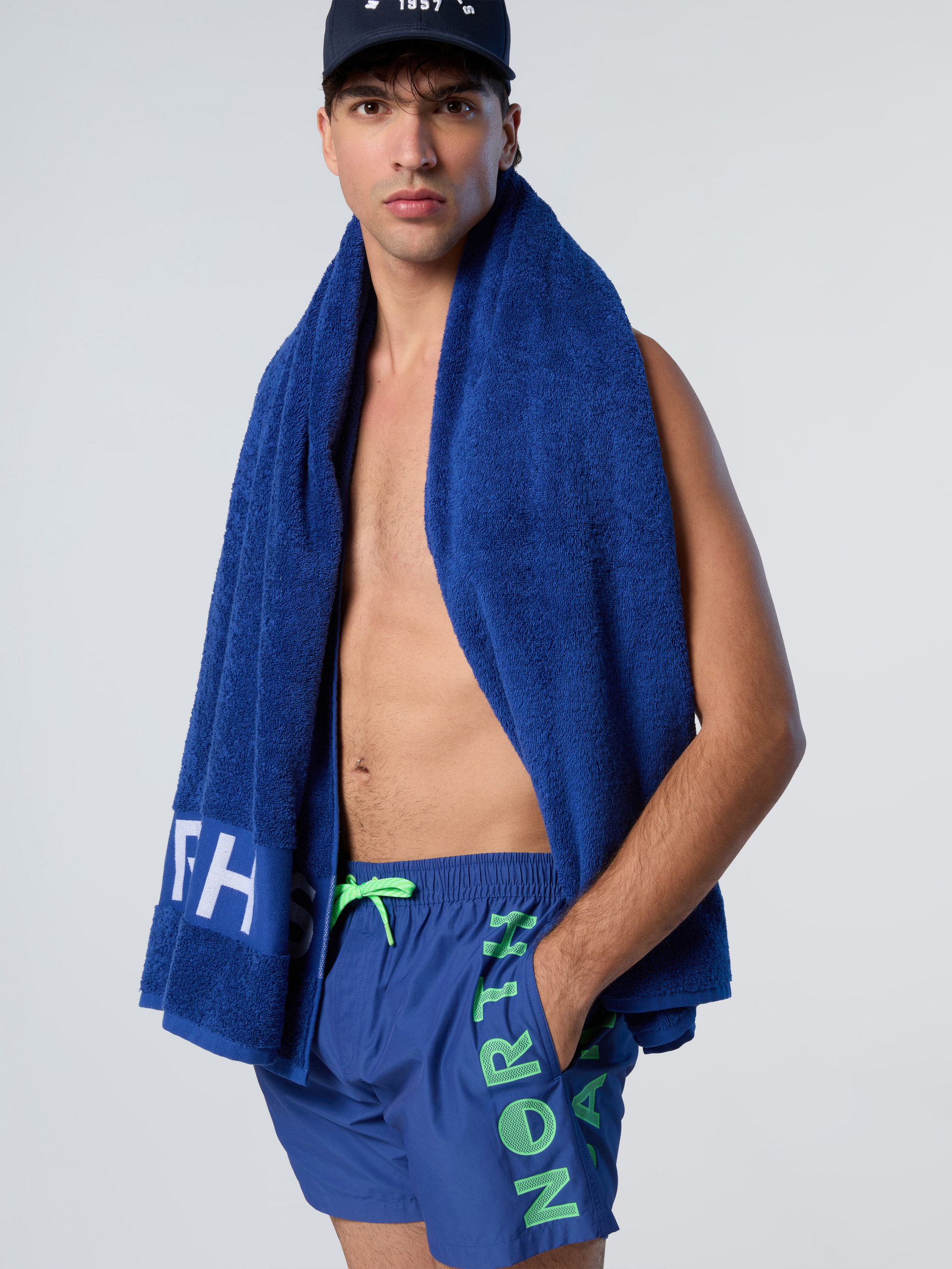 NORTH SAILS, North Sails Swim Shorts Vertical Print