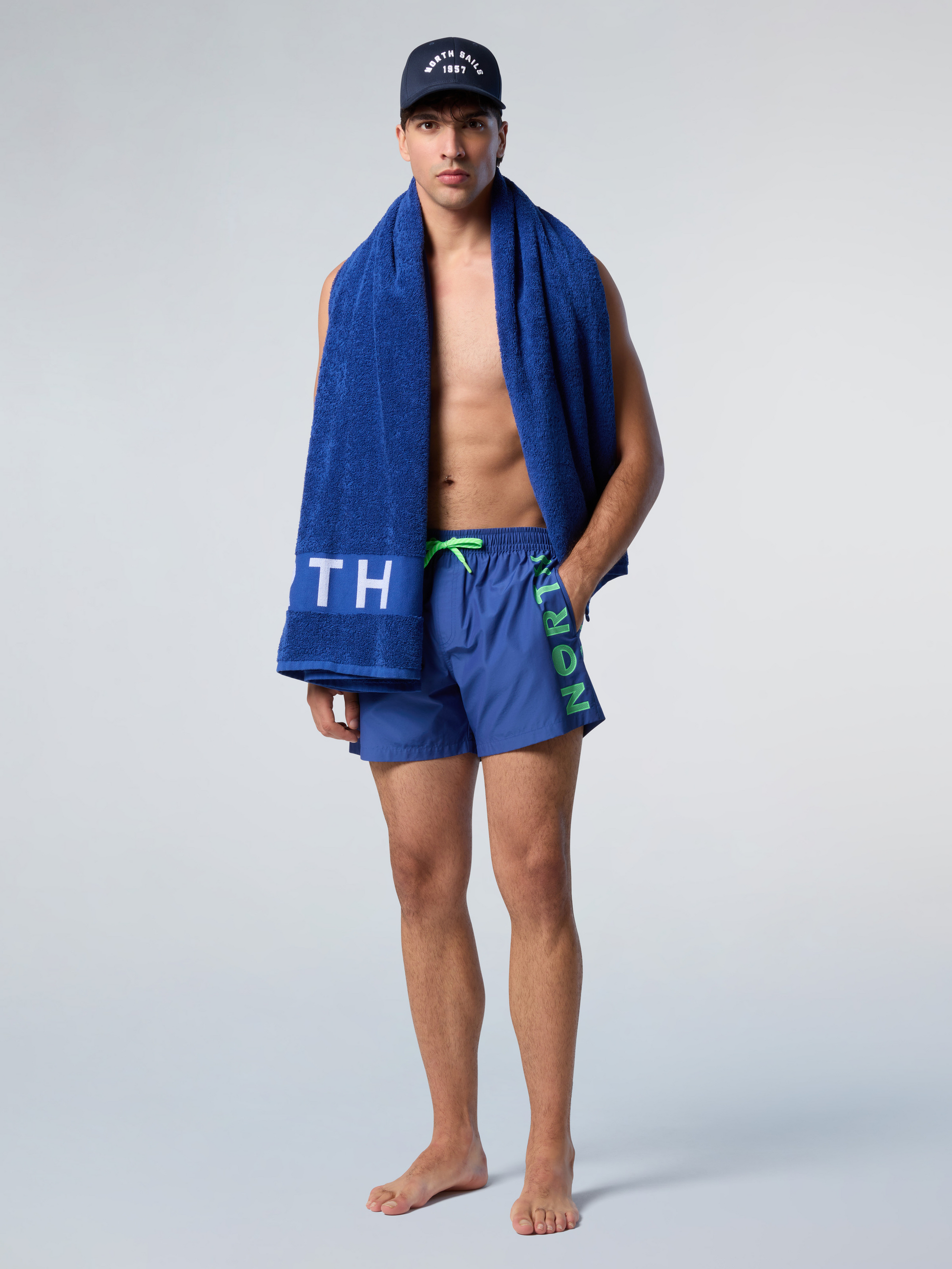 NORTH SAILS, North Sails Swim Shorts Vertical Print