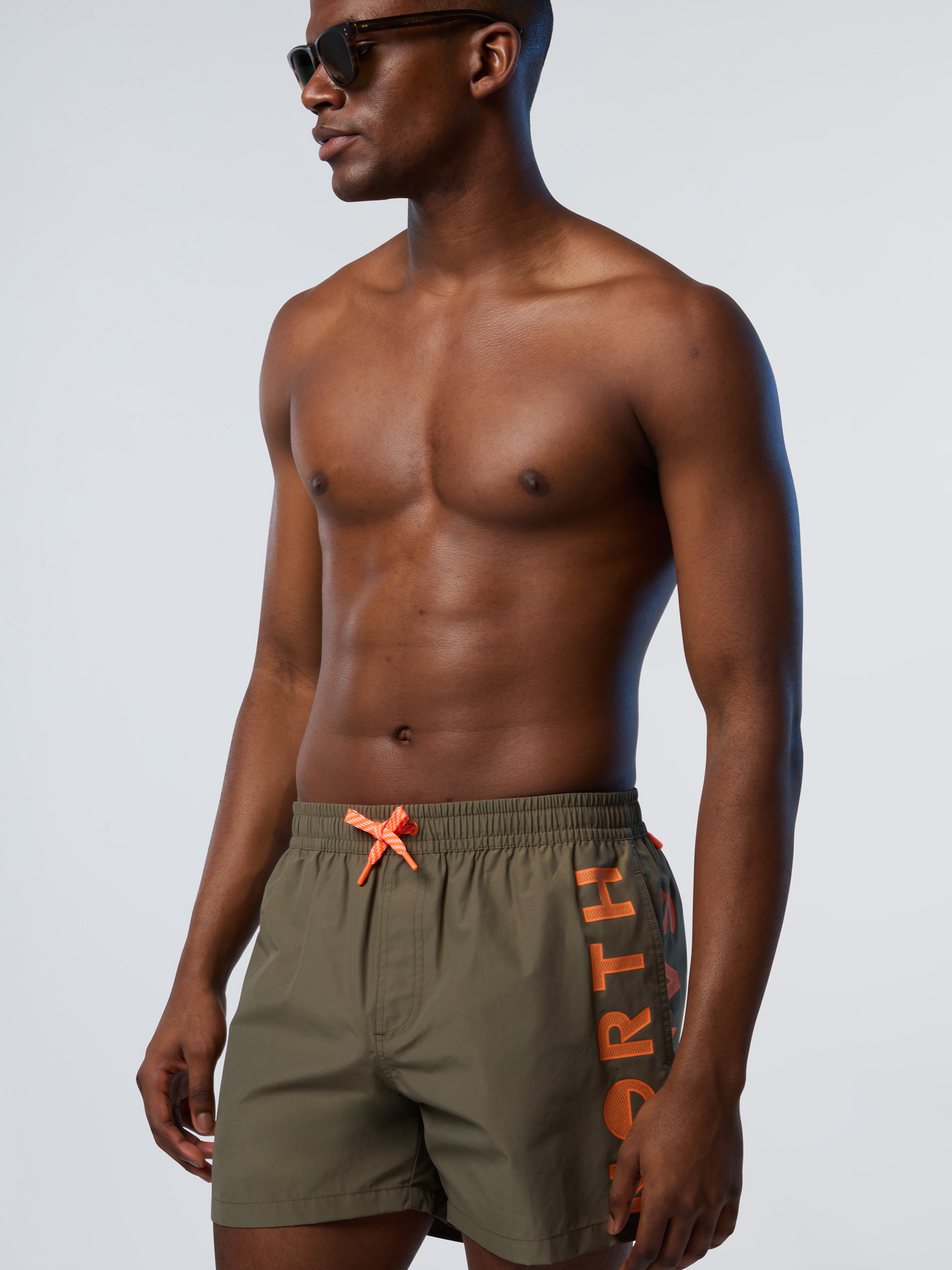NORTH SAILS, North Sails Swim Shorts Vertical Print