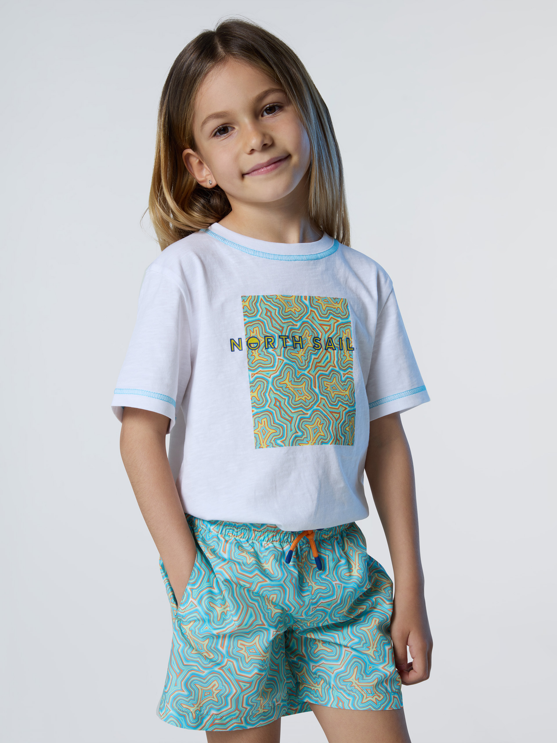 NORTH SAILS, North Sails Swim Shorts With All-over Print