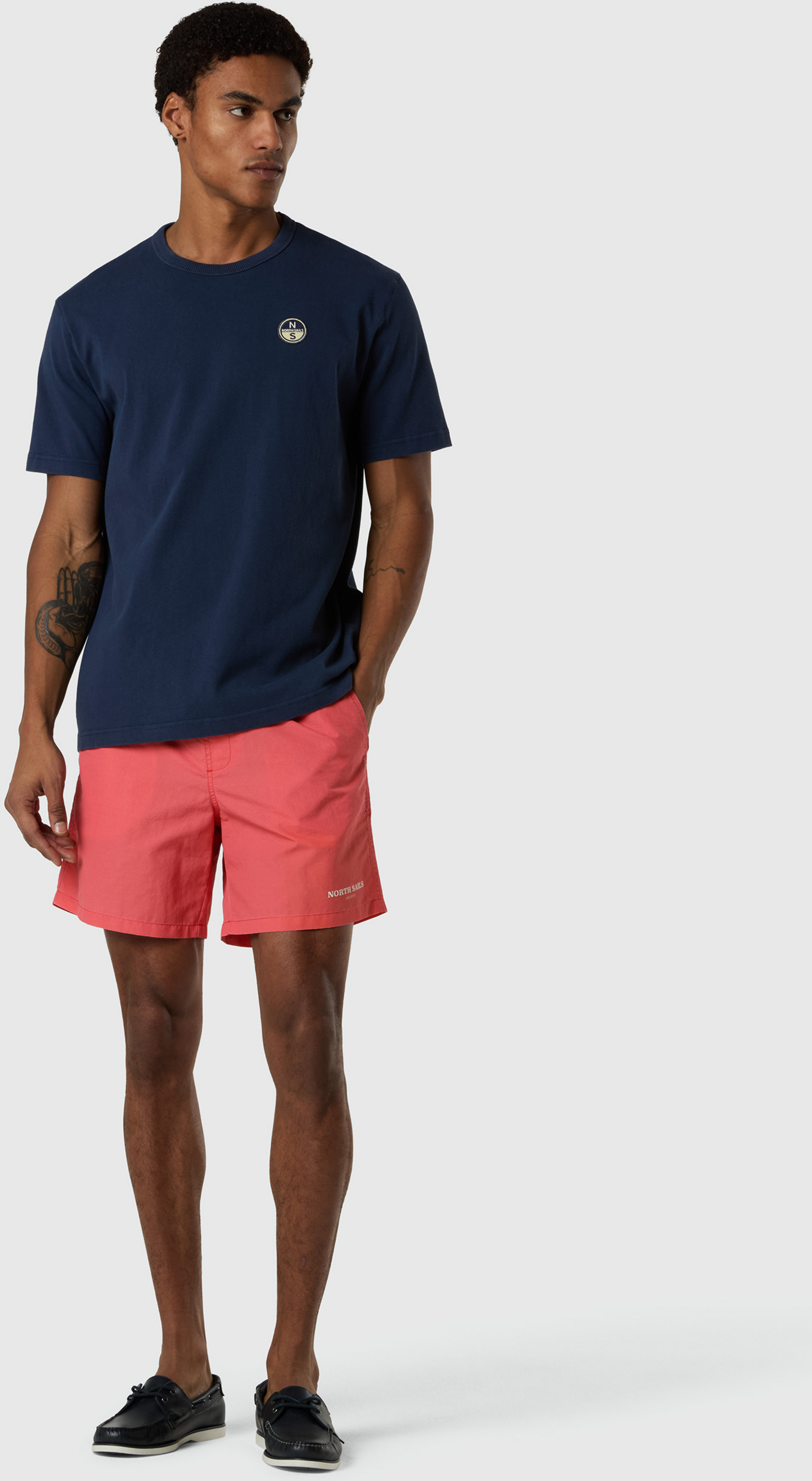 NORTH SAILS, North Sails Swim Shorts With Archive Print