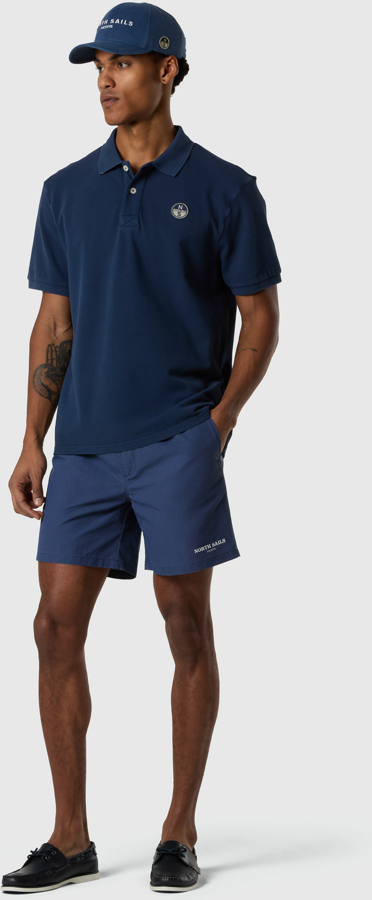 NORTH SAILS, North Sails Swim Shorts With Archive Print