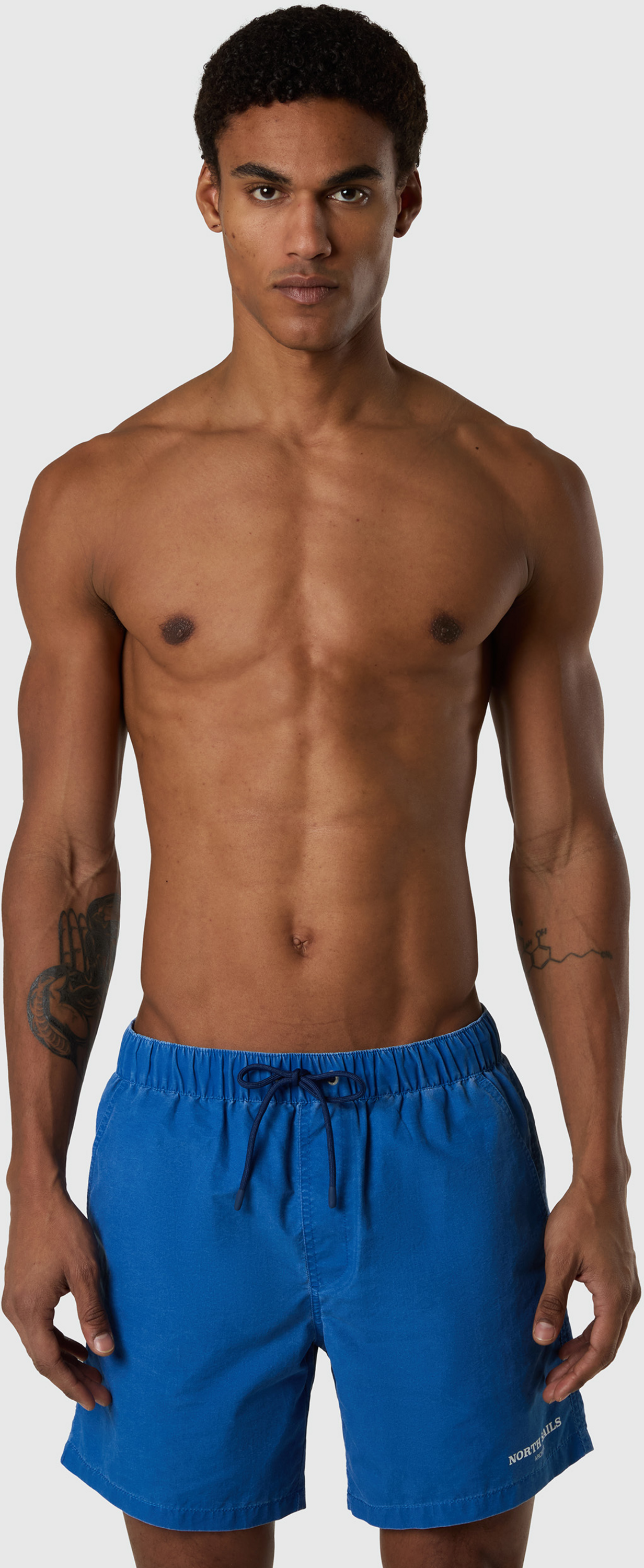 NORTH SAILS, North Sails Swim Shorts With Archive Print