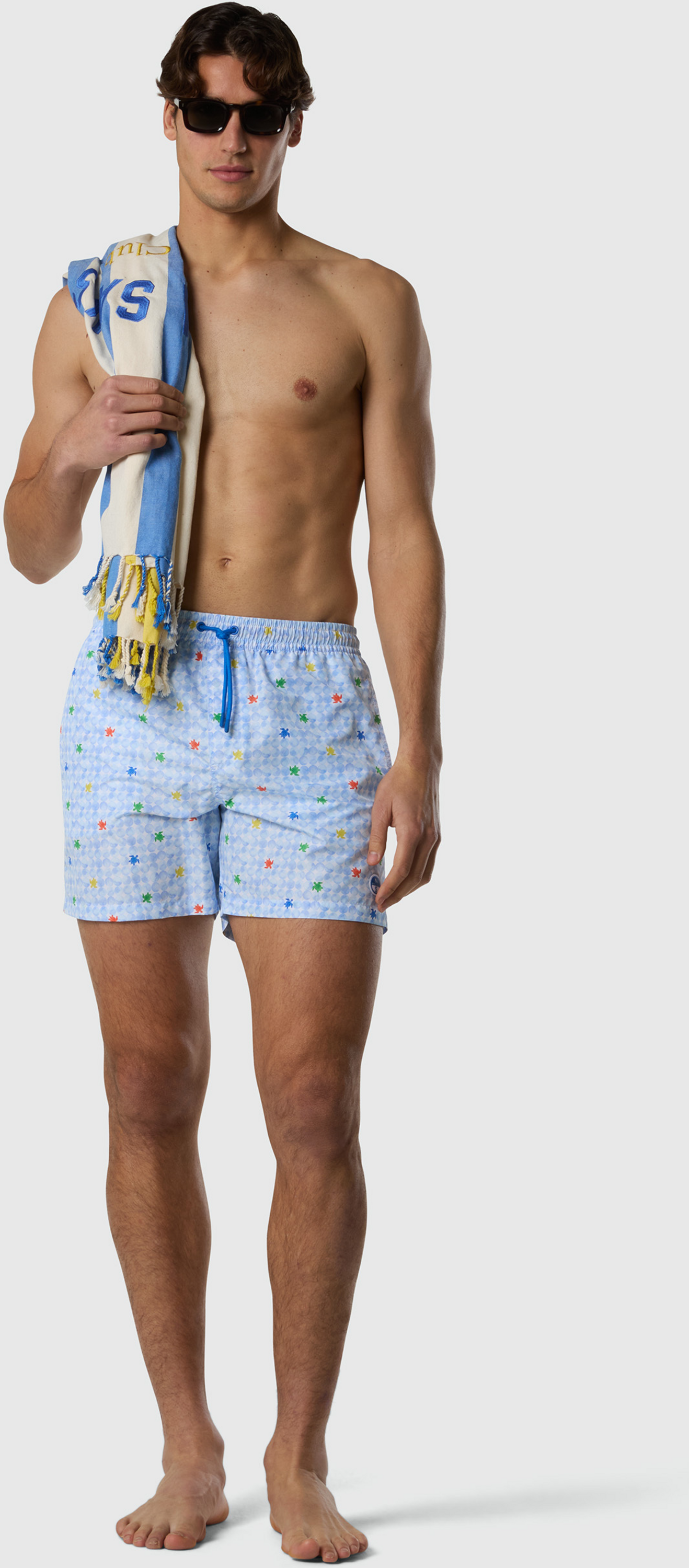 NORTH SAILS, North Sails Swim Shorts With Graphic Print