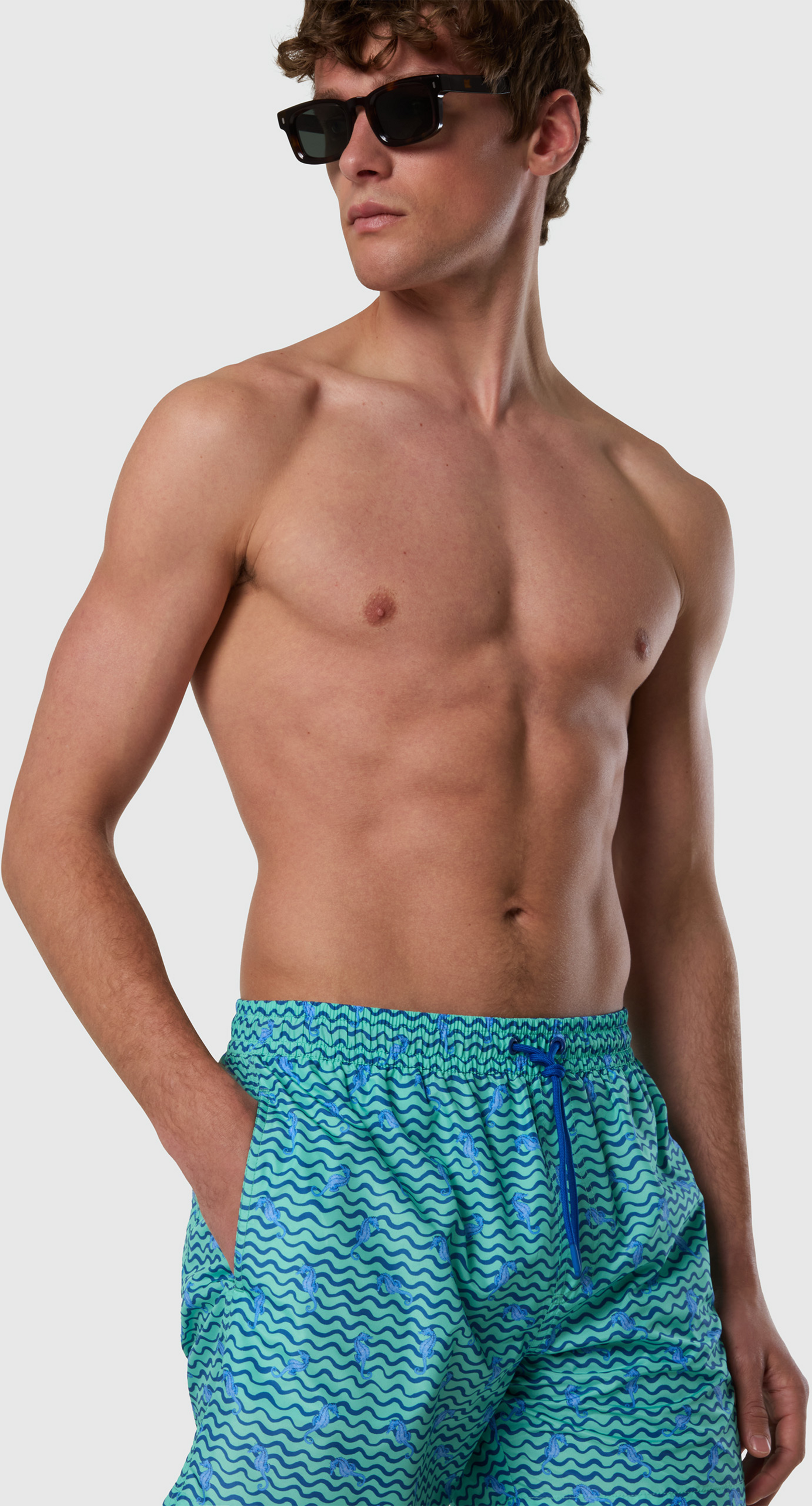 NORTH SAILS, North Sails Swim Shorts With Graphic Print