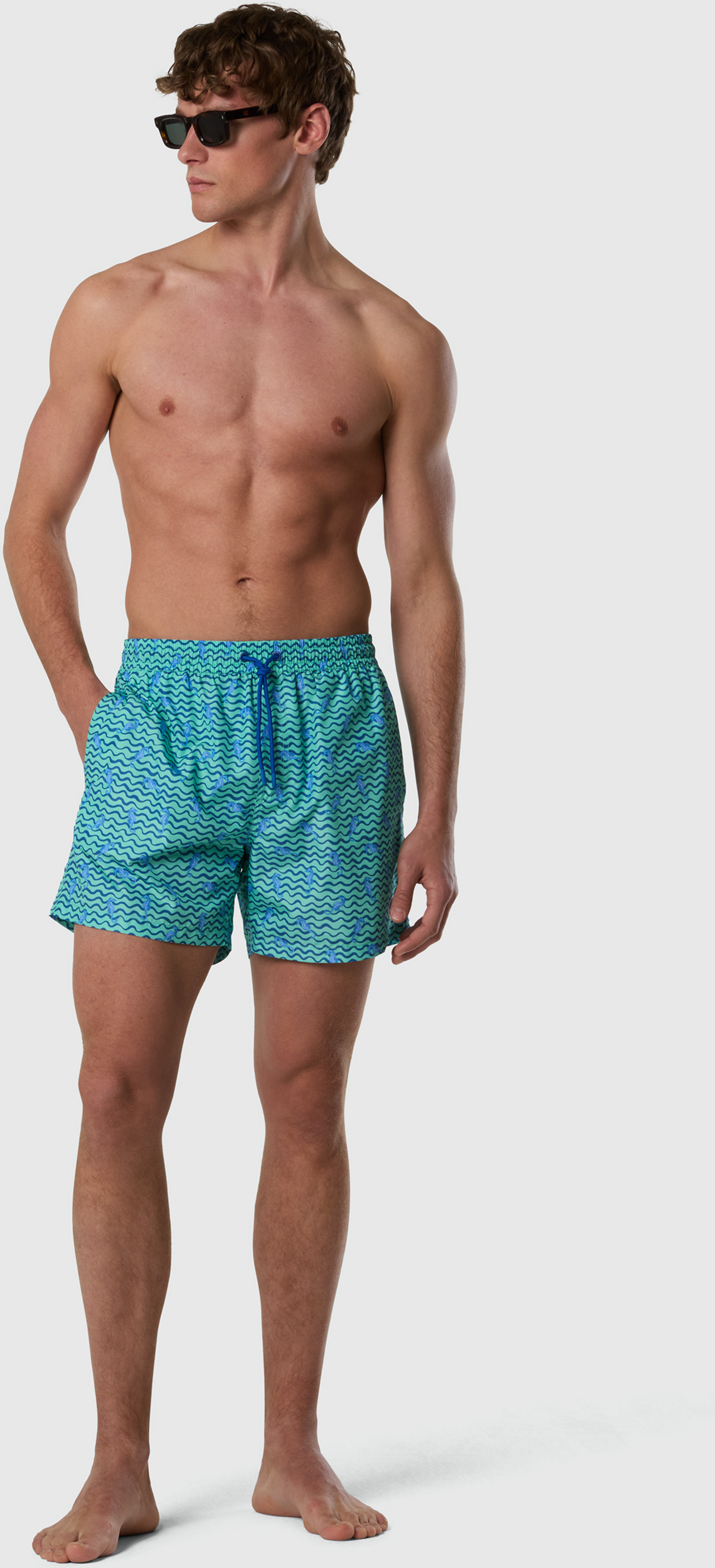 NORTH SAILS, North Sails Swim Shorts With Graphic Print