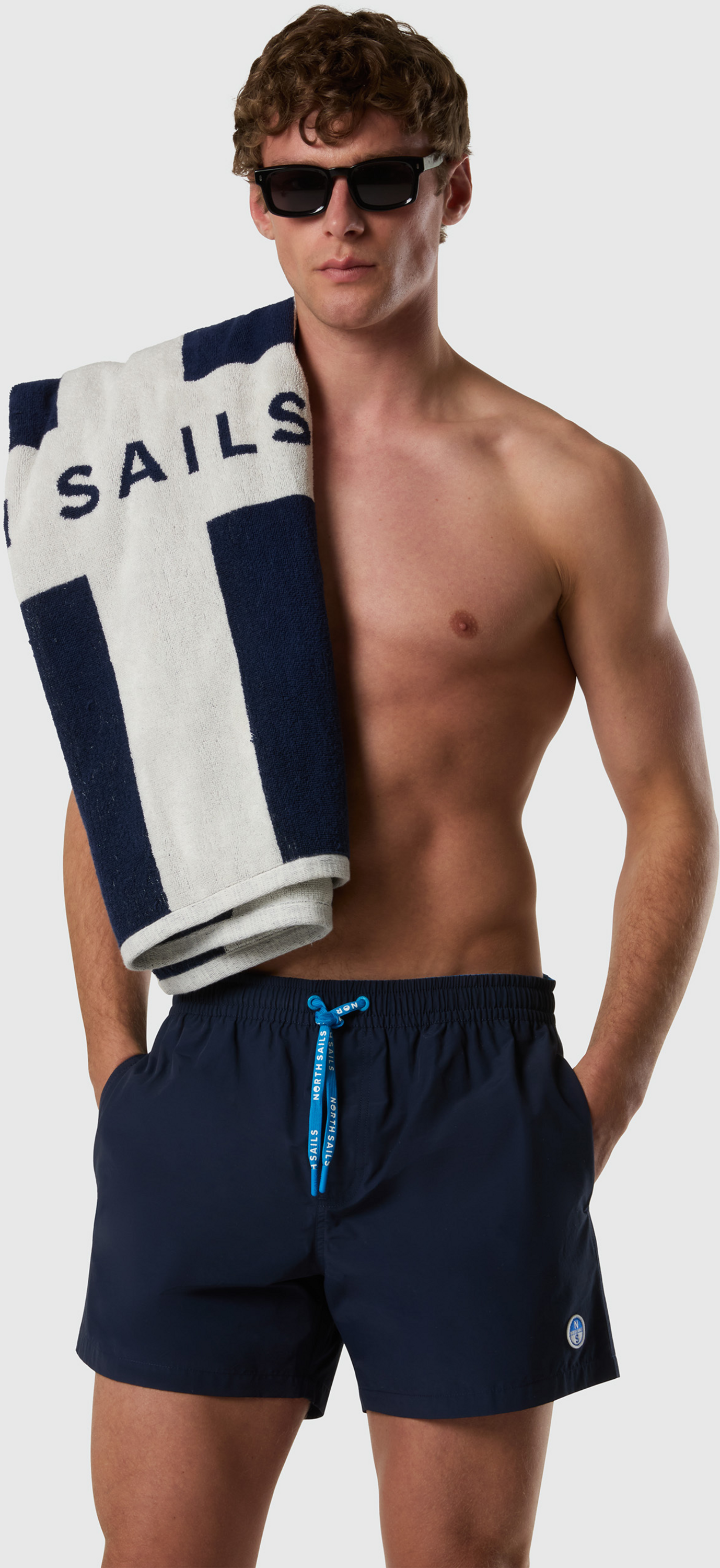 NORTH SAILS, North Sails Swim Shorts With Logo Patch