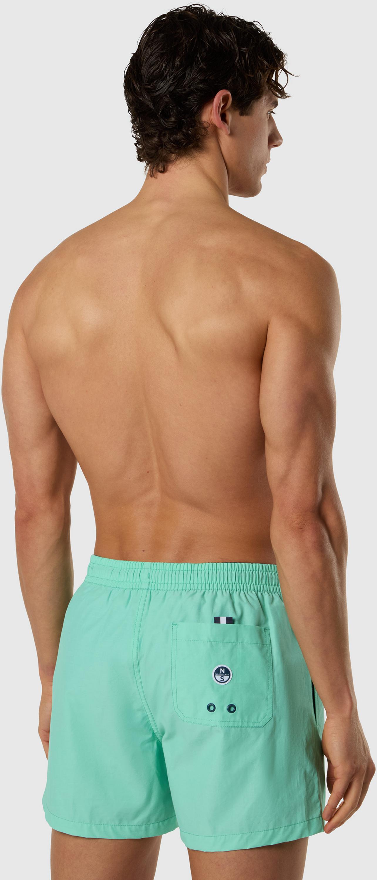 NORTH SAILS, North Sails Swim Shorts With Vertical Print