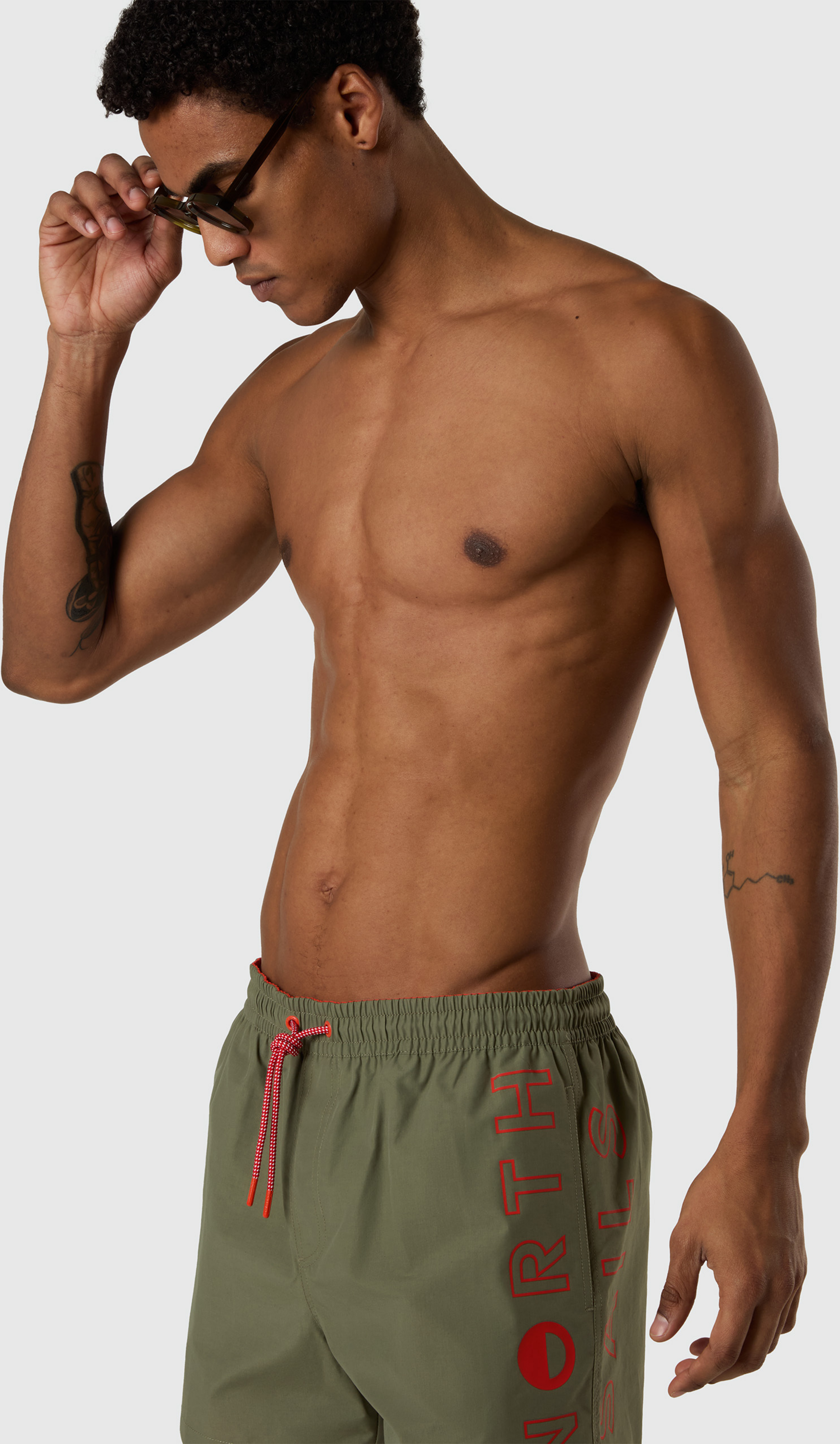 NORTH SAILS, North Sails Swim Shorts With Vertical Print