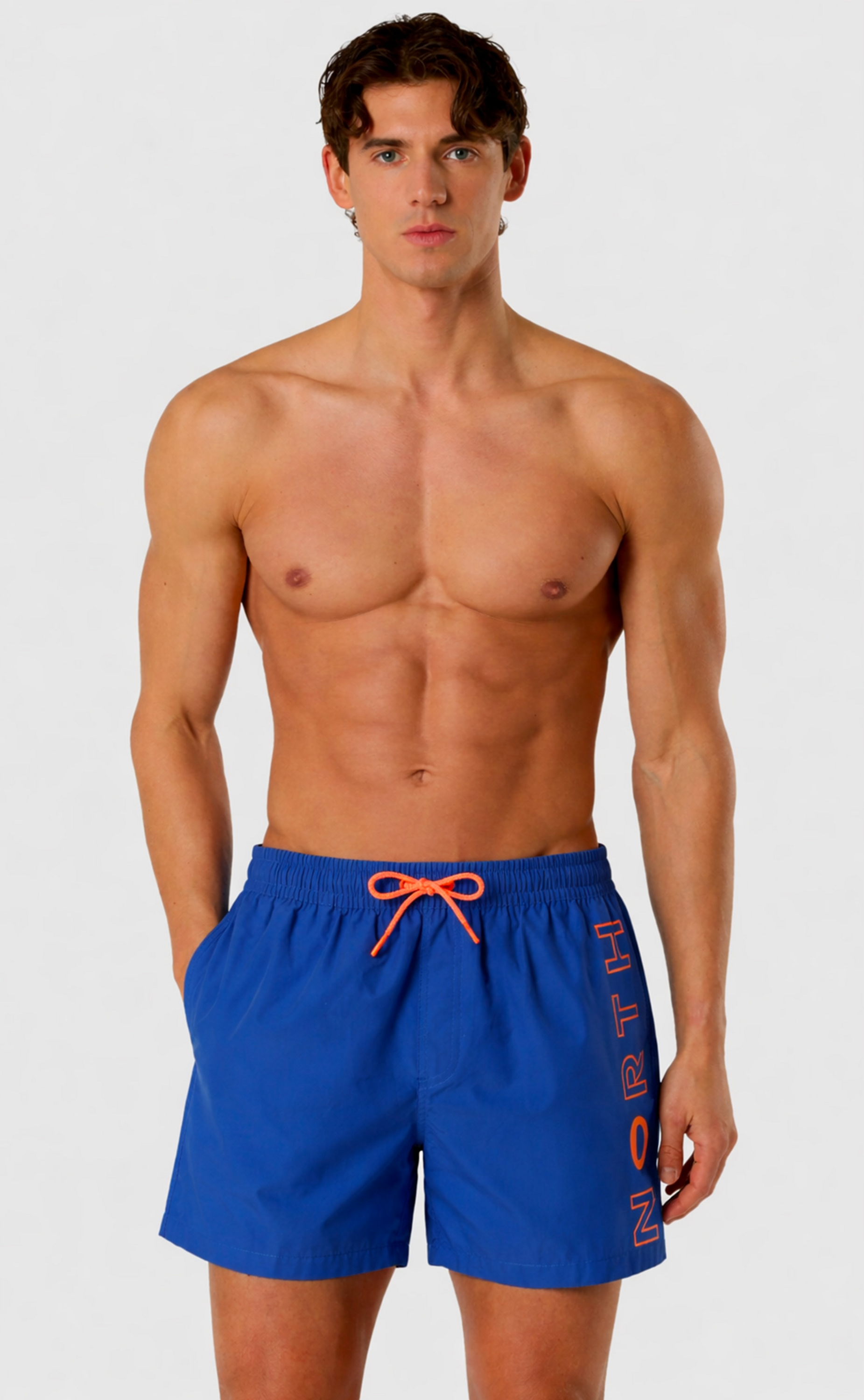 NORTH SAILS, North Sails Swim Shorts With Vertical Print