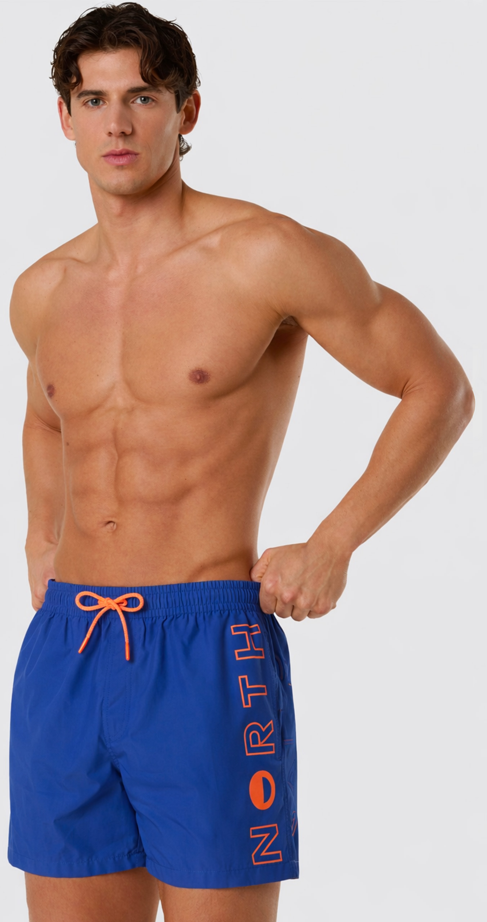 NORTH SAILS, North Sails Swim Shorts With Vertical Print