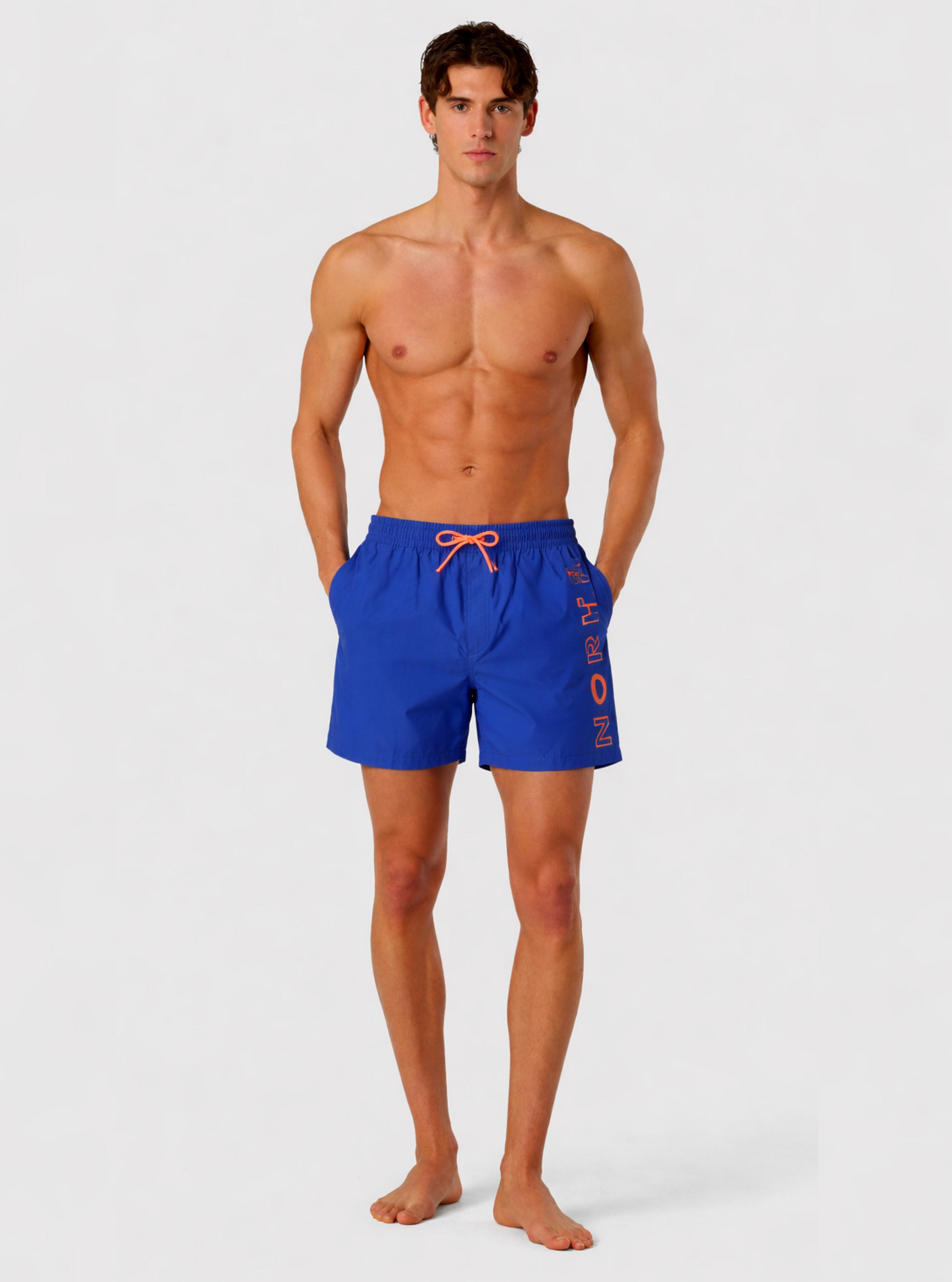 NORTH SAILS, North Sails Swim Shorts With Vertical Print