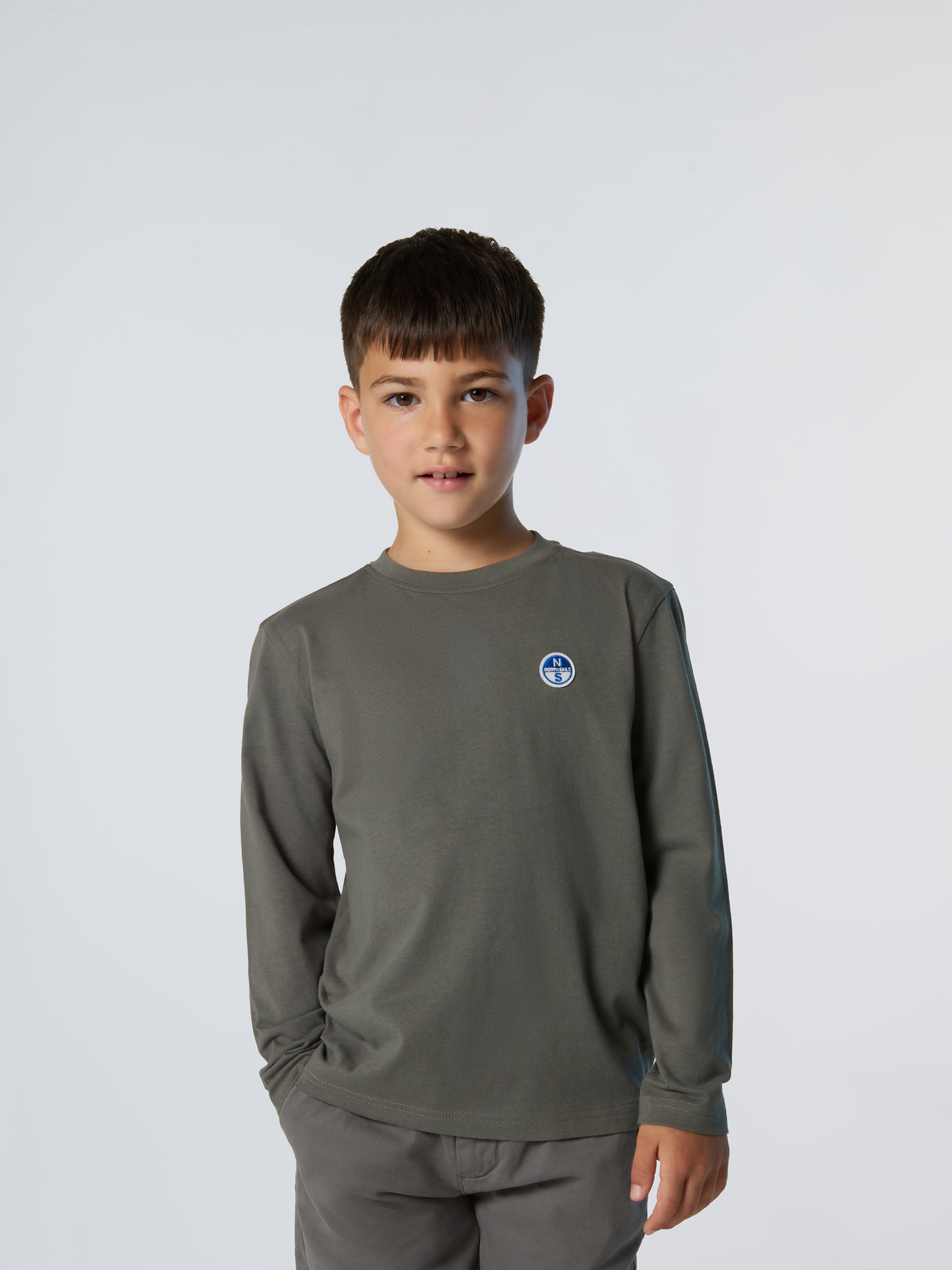 NORTH SAILS, North Sails T-shirt Long-sleeved With Logo Patch