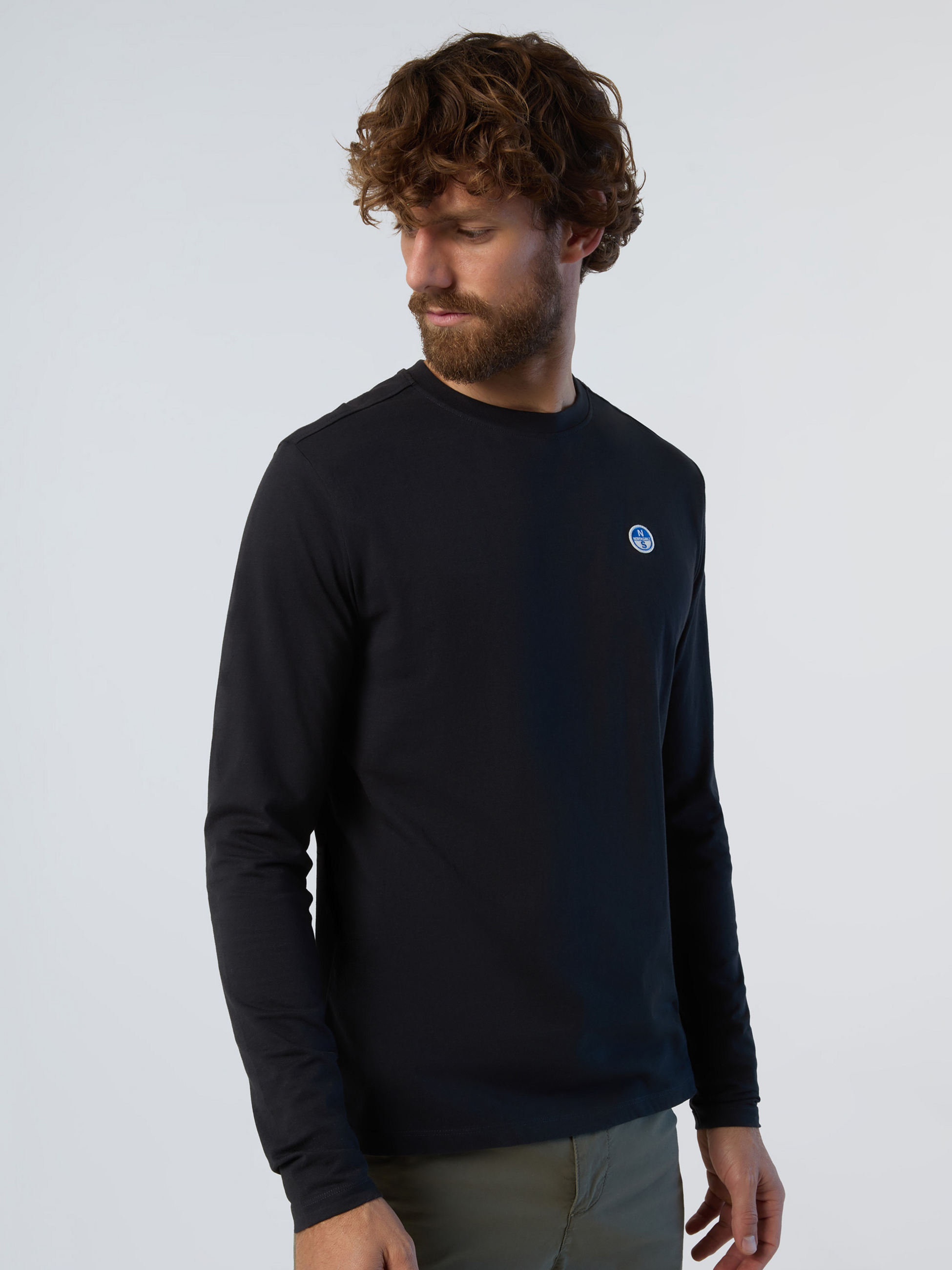 NORTH SAILS, North Sails T-shirt Long-sleeved With Logo Patch