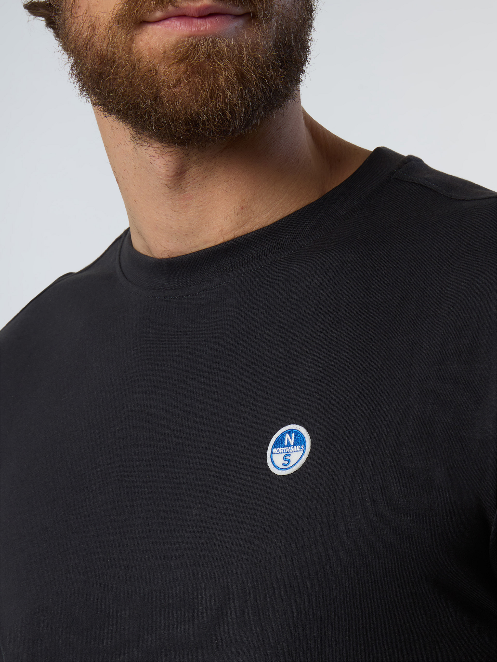NORTH SAILS, North Sails T-shirt Long-sleeved With Logo Patch