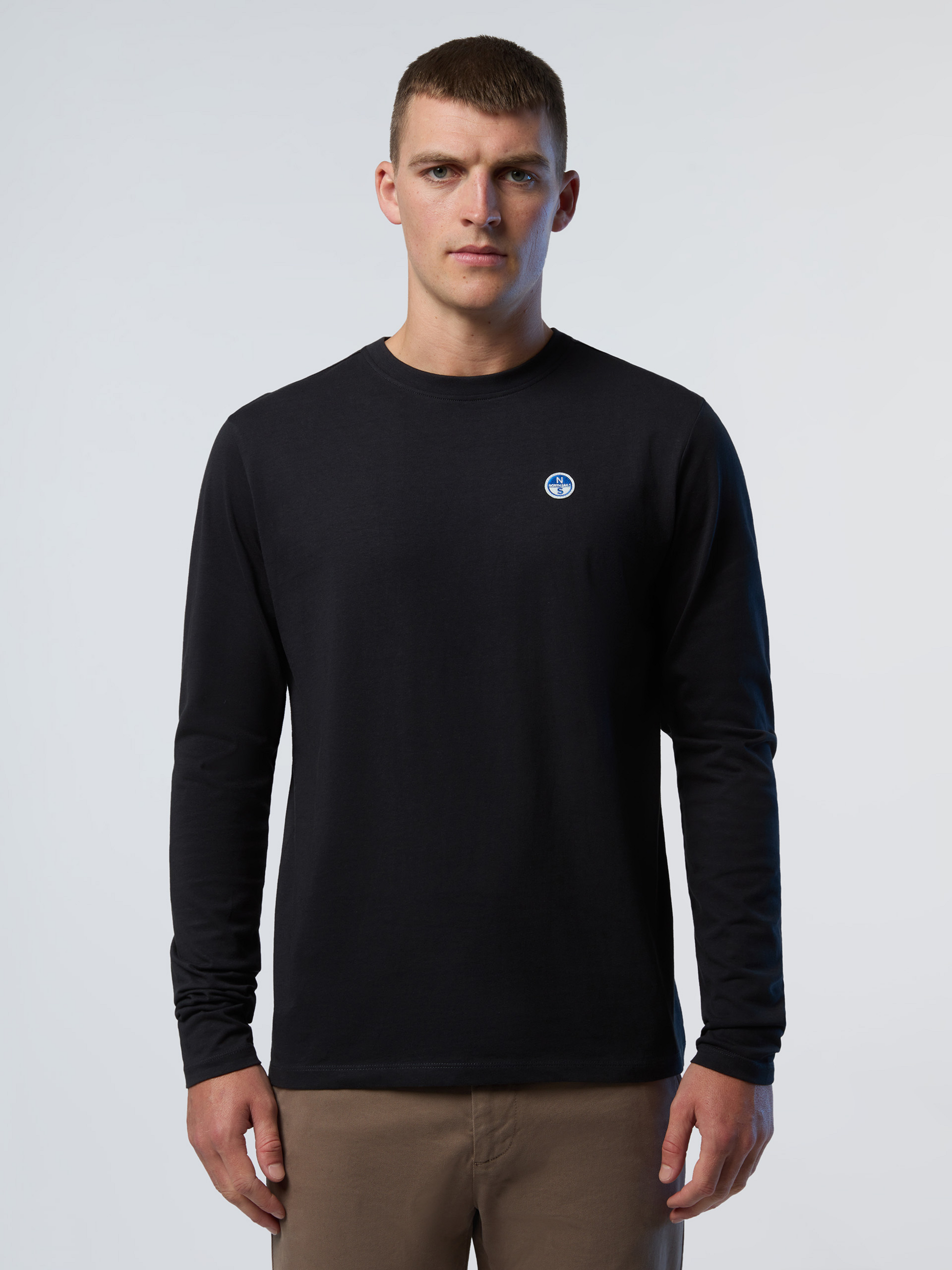 NORTH SAILS, North Sails T-shirt Long-sleeved With Logo Patch