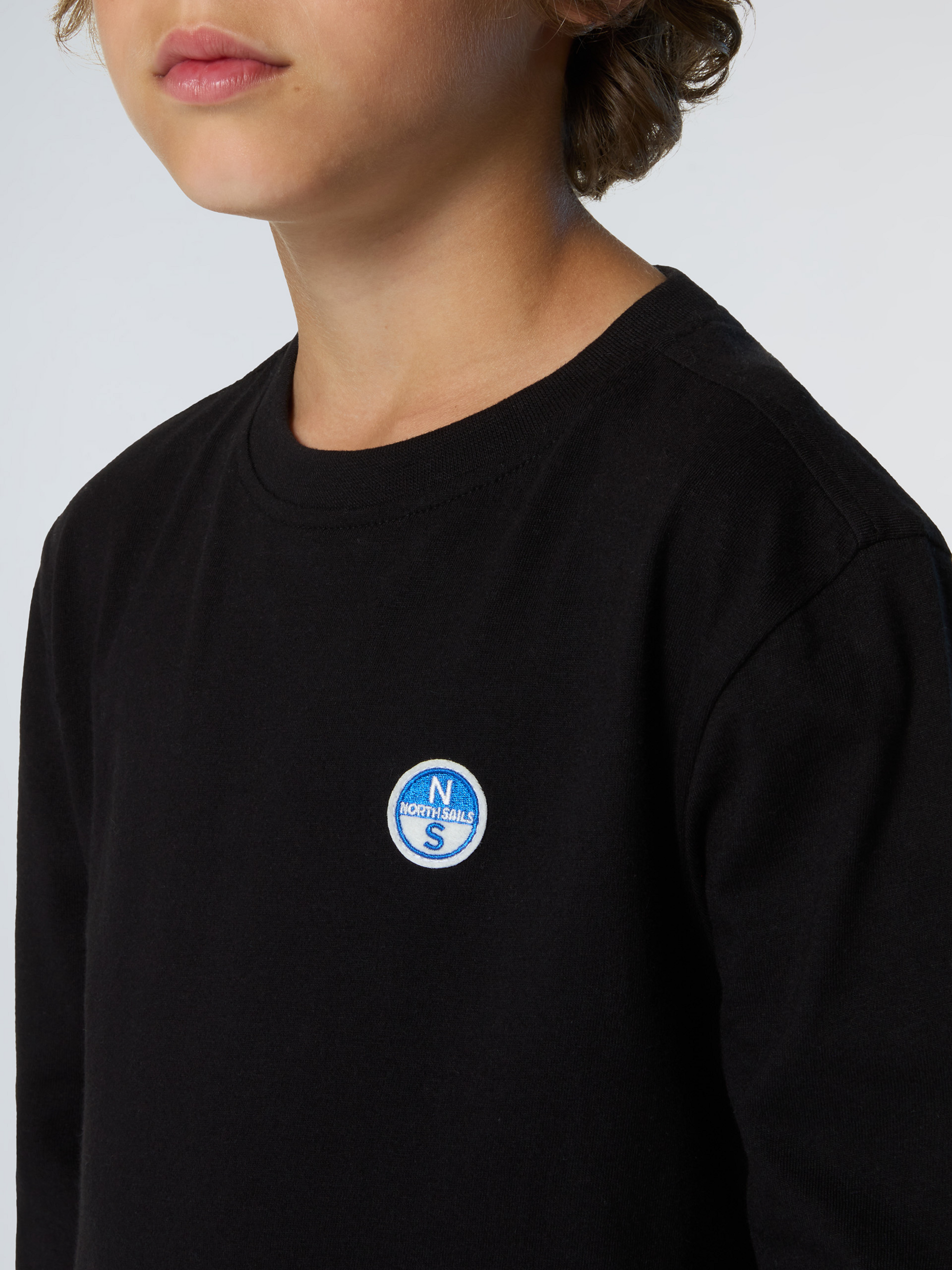NORTH SAILS, North Sails T-shirt Long-sleeved With Logo Patch