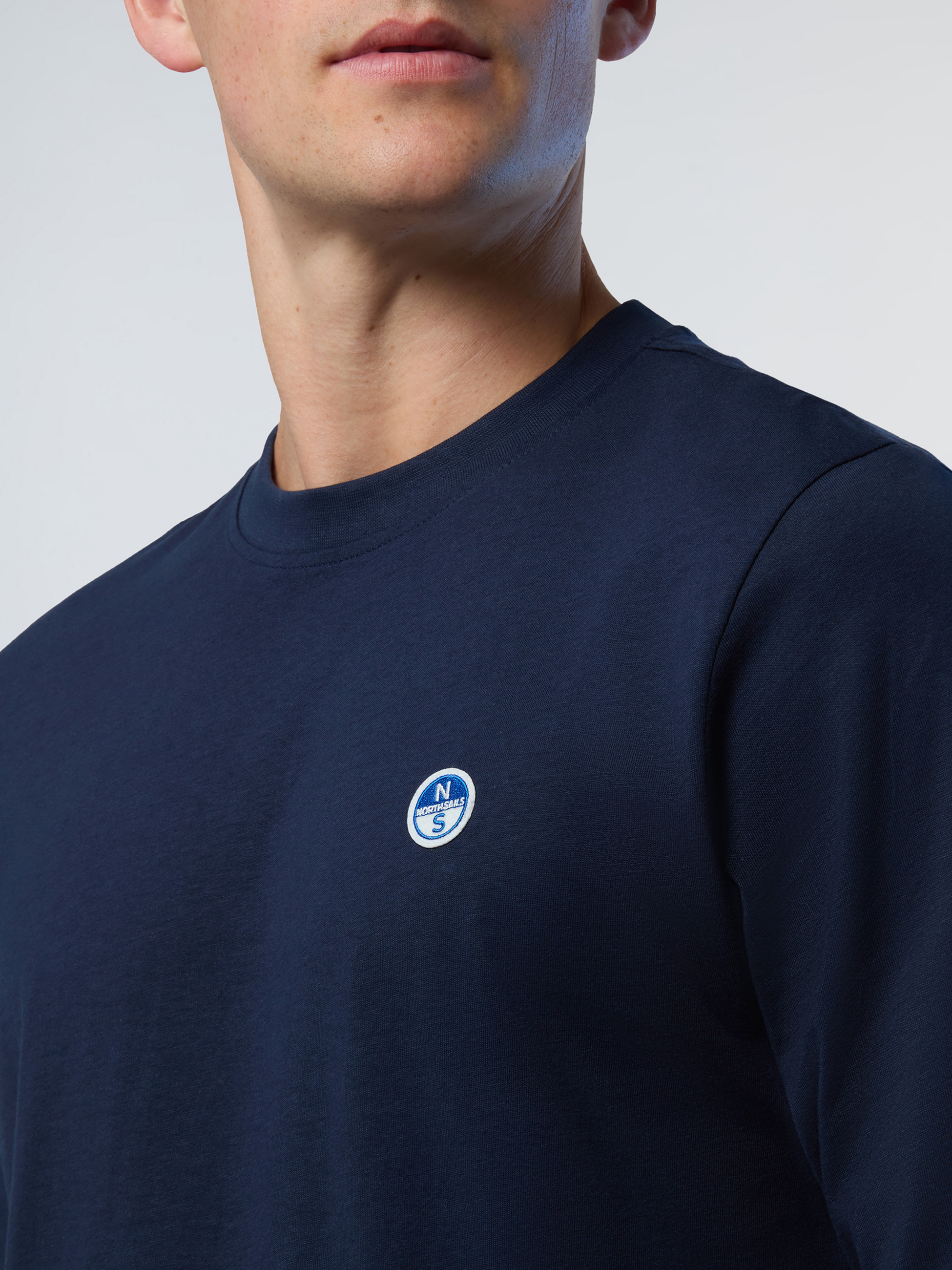 NORTH SAILS, North Sails T-shirt Long-sleeved With Logo Patch
