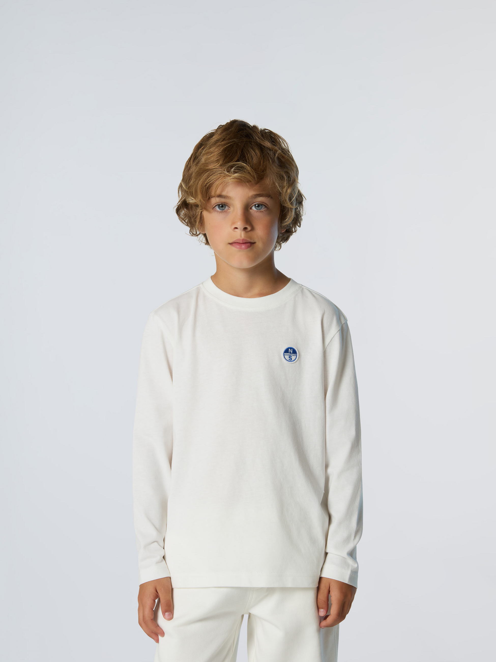 NORTH SAILS, North Sails T-shirt Long-sleeved With Logo Patch