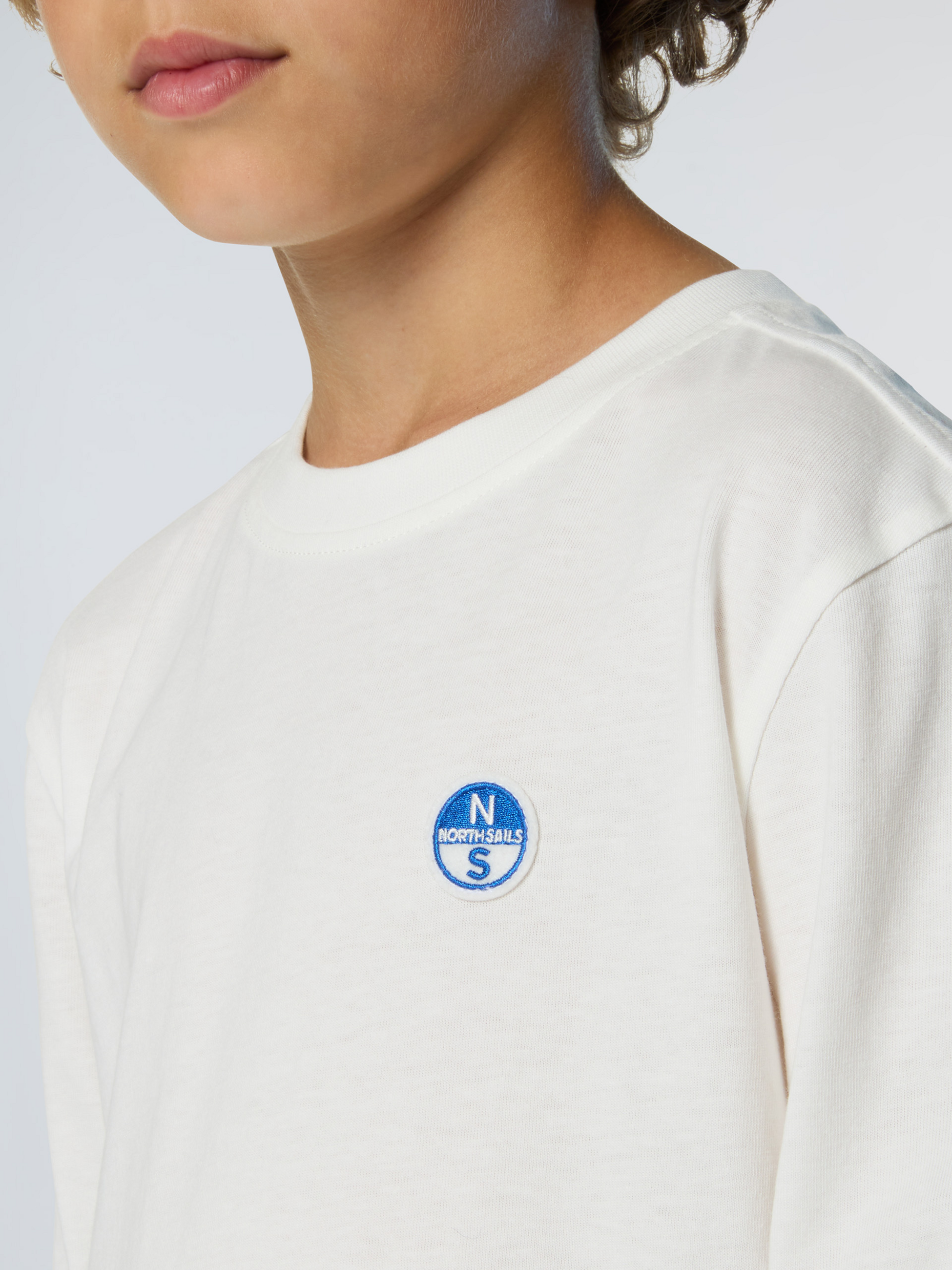 NORTH SAILS, North Sails T-shirt Long-sleeved With Logo Patch