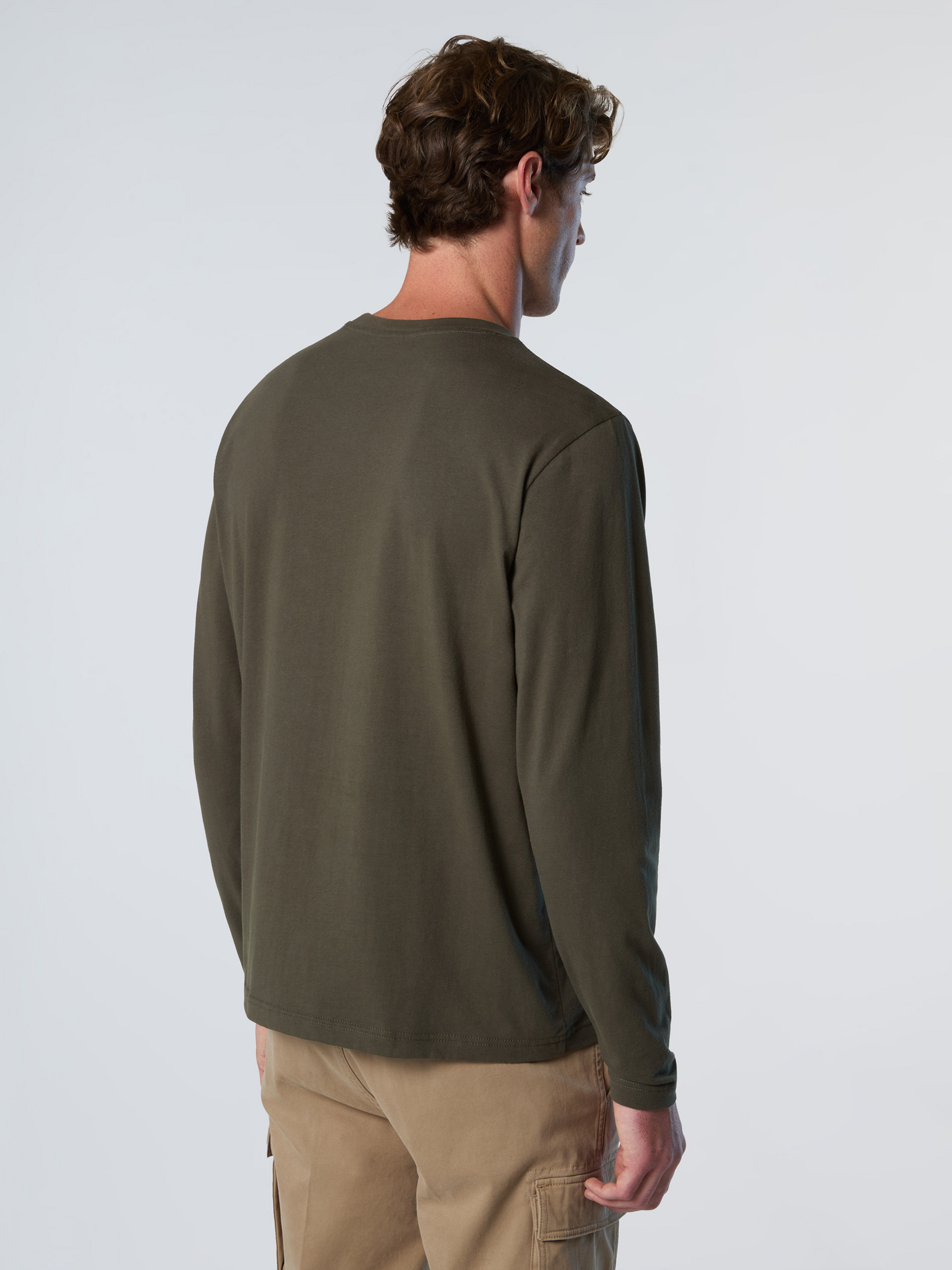 NORTH SAILS, North Sails T-shirt Long-sleeved With Logo Patch