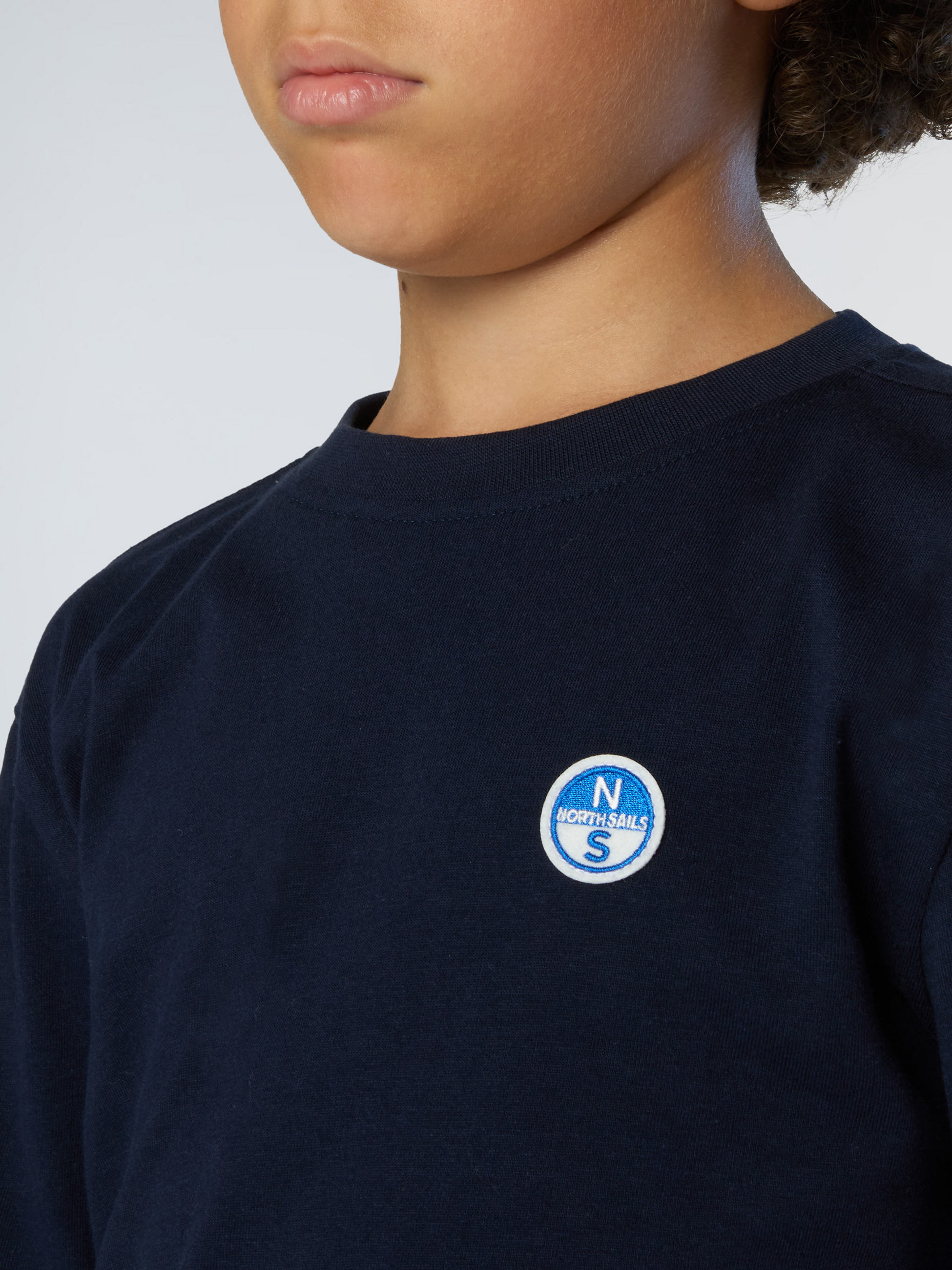 NORTH SAILS, North Sails T-shirt Long-sleeved With Logo Patch