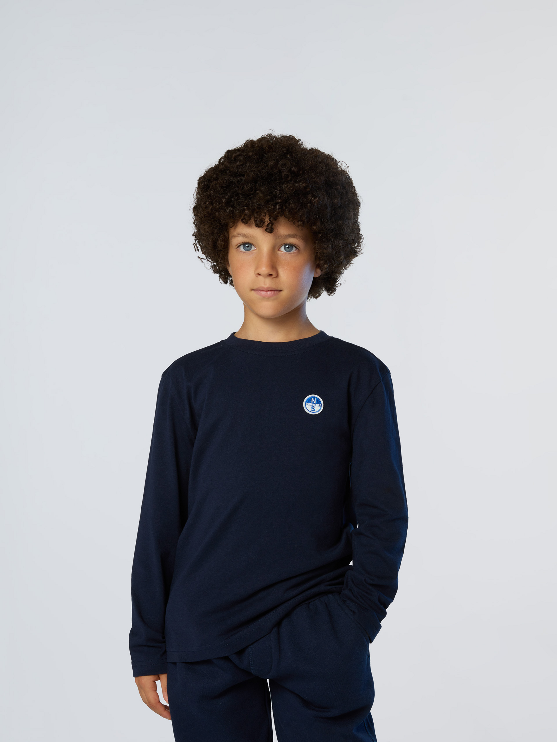NORTH SAILS, North Sails T-shirt Long-sleeved With Logo Patch