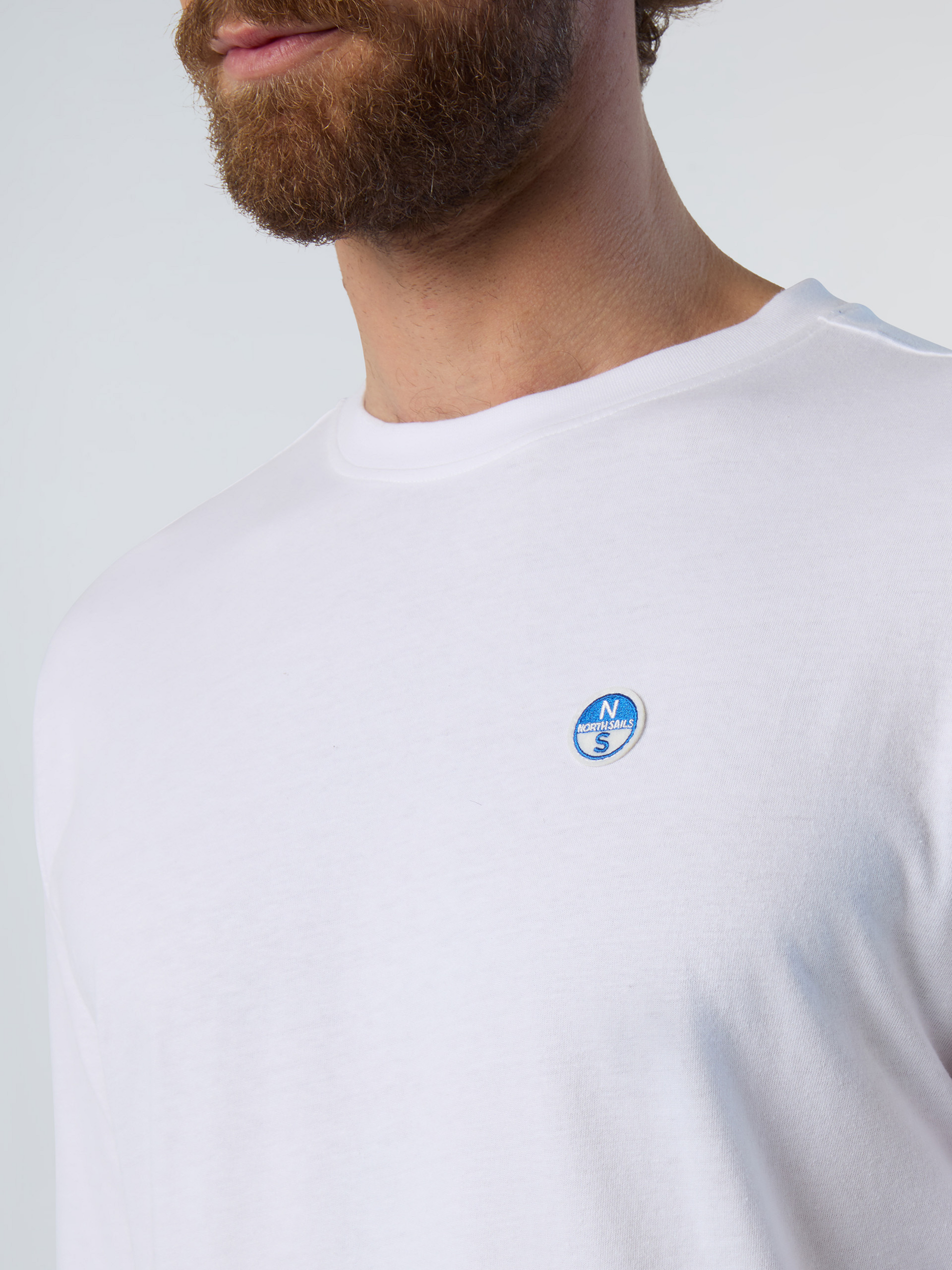 NORTH SAILS, North Sails T-shirt Long-sleeved With Logo Patch