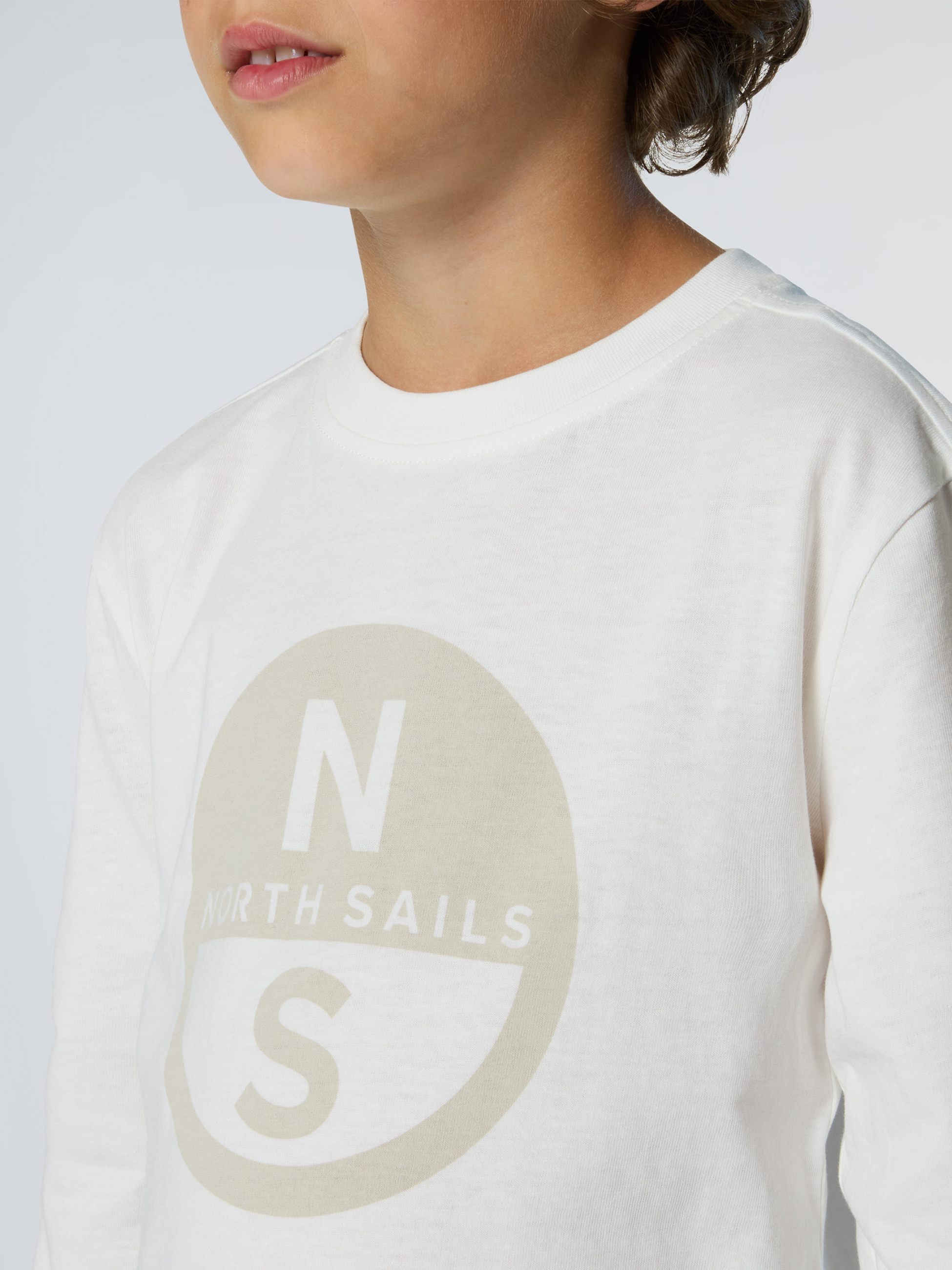 NORTH SAILS, North Sails T-shirt Long-sleeved With Maxi Logo