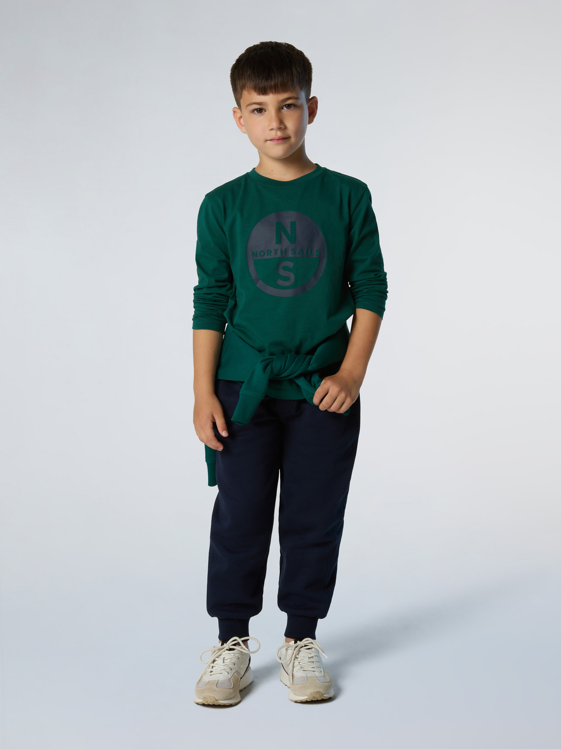 NORTH SAILS, North Sails T-shirt Long-sleeved With Maxi Logo