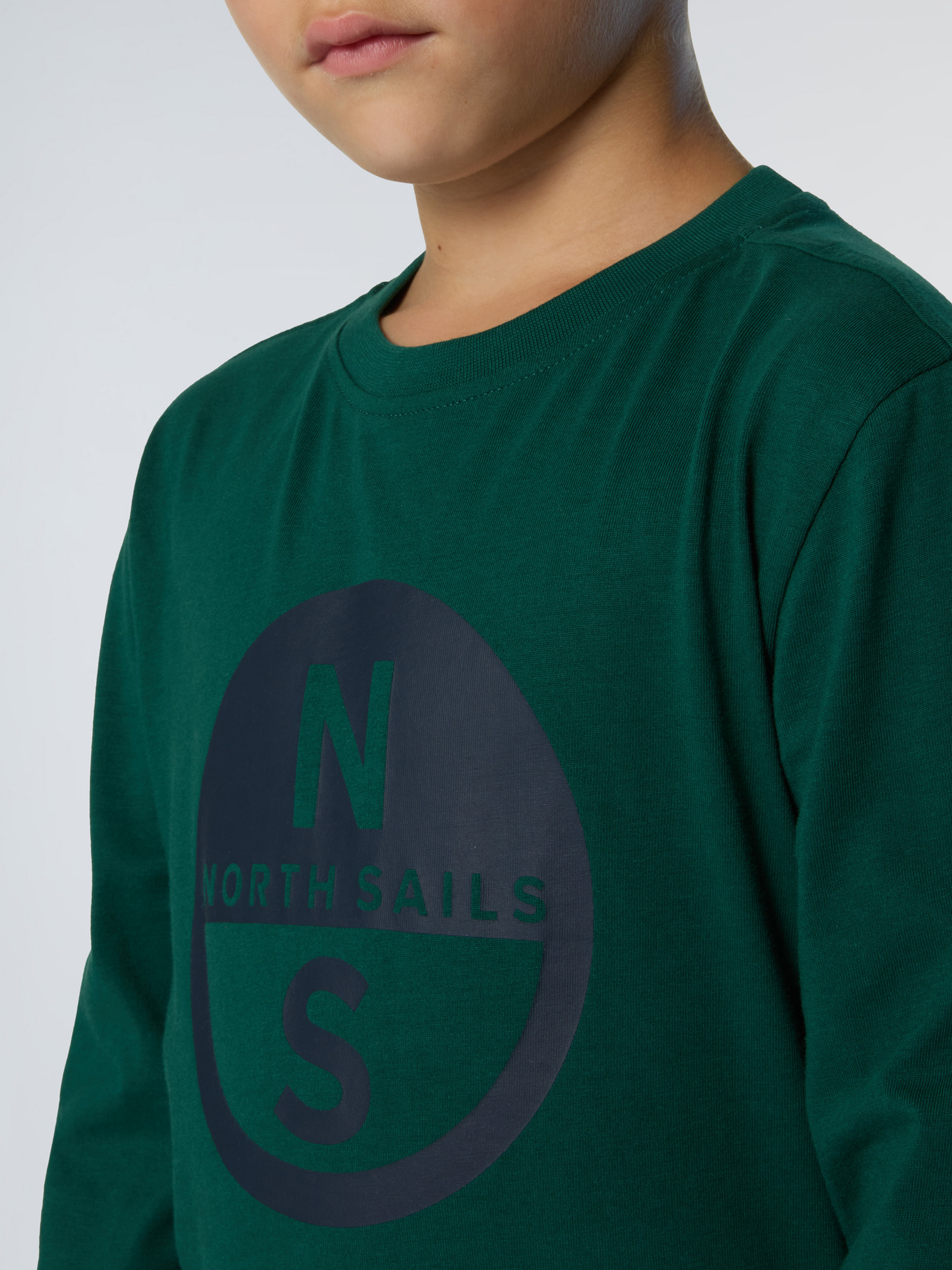 NORTH SAILS, North Sails T-shirt Long-sleeved With Maxi Logo