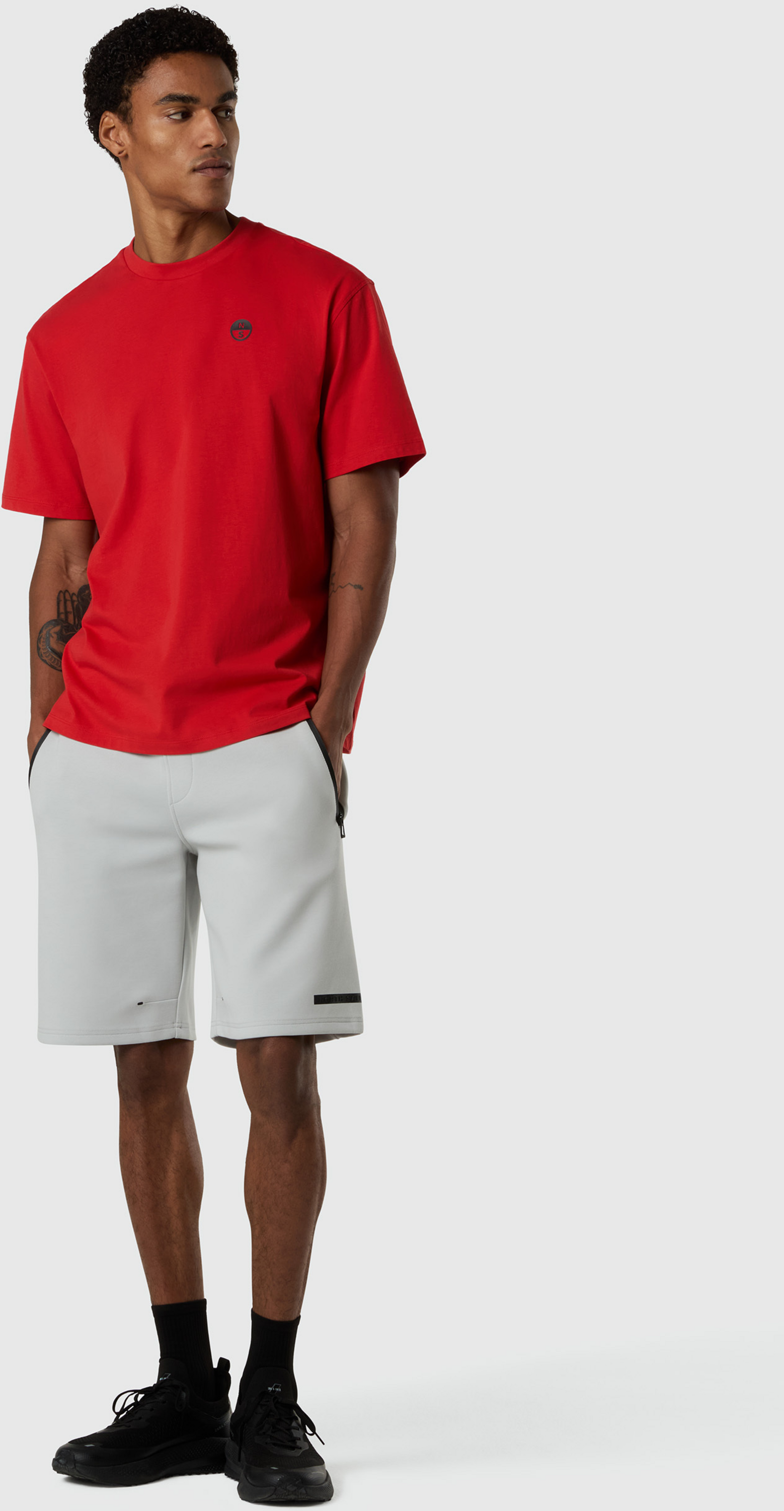 NORTH SAILS, North Sails T-shirt With Kitesurfing Print