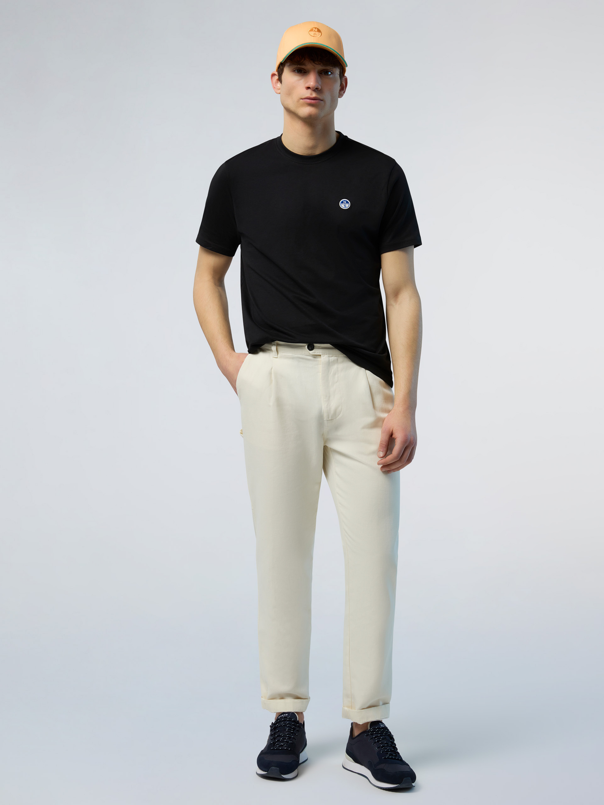 NORTH SAILS, North Sails T-shirt With Logo Patch