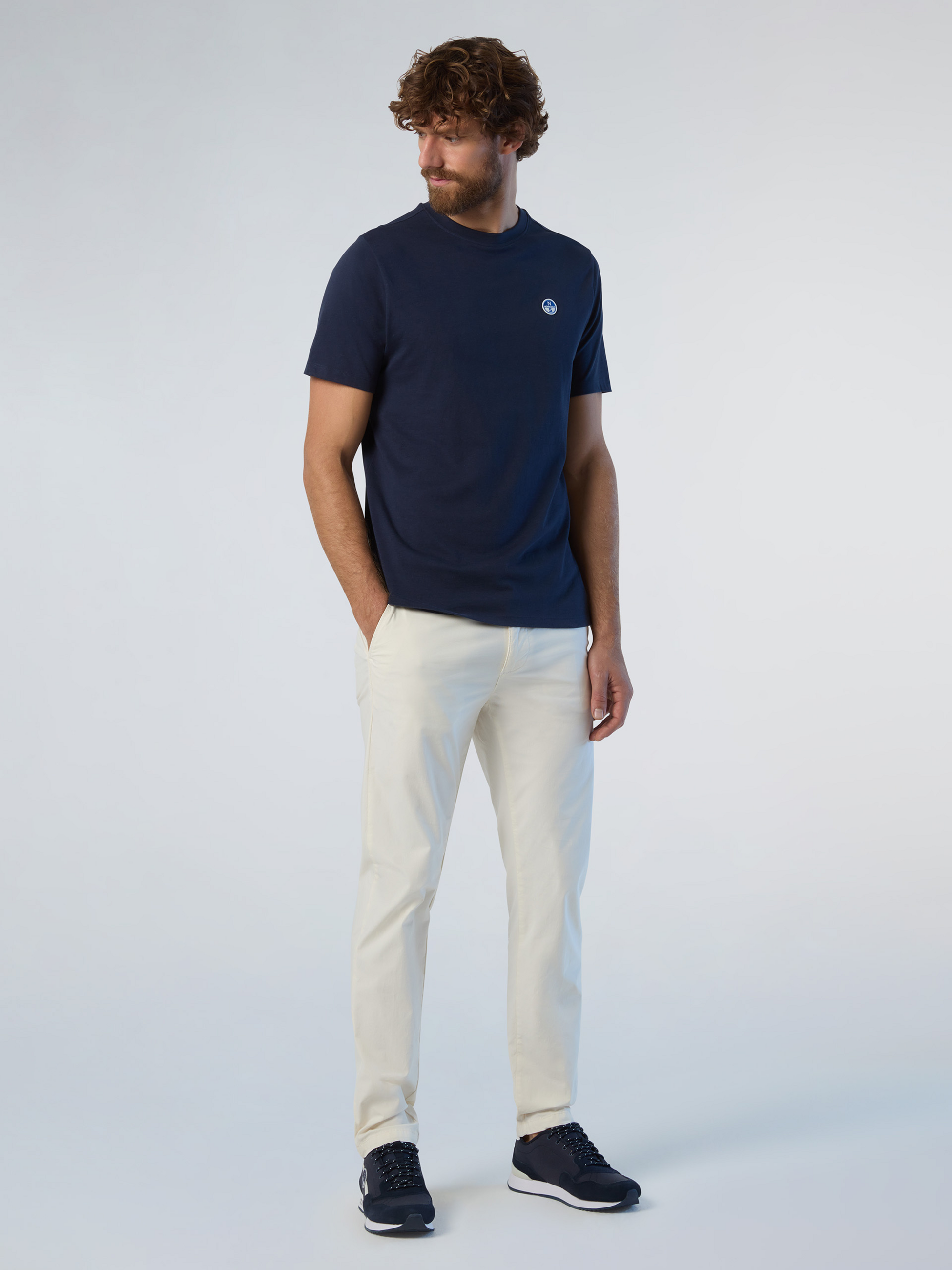NORTH SAILS, North Sails T-shirt With Logo Patch