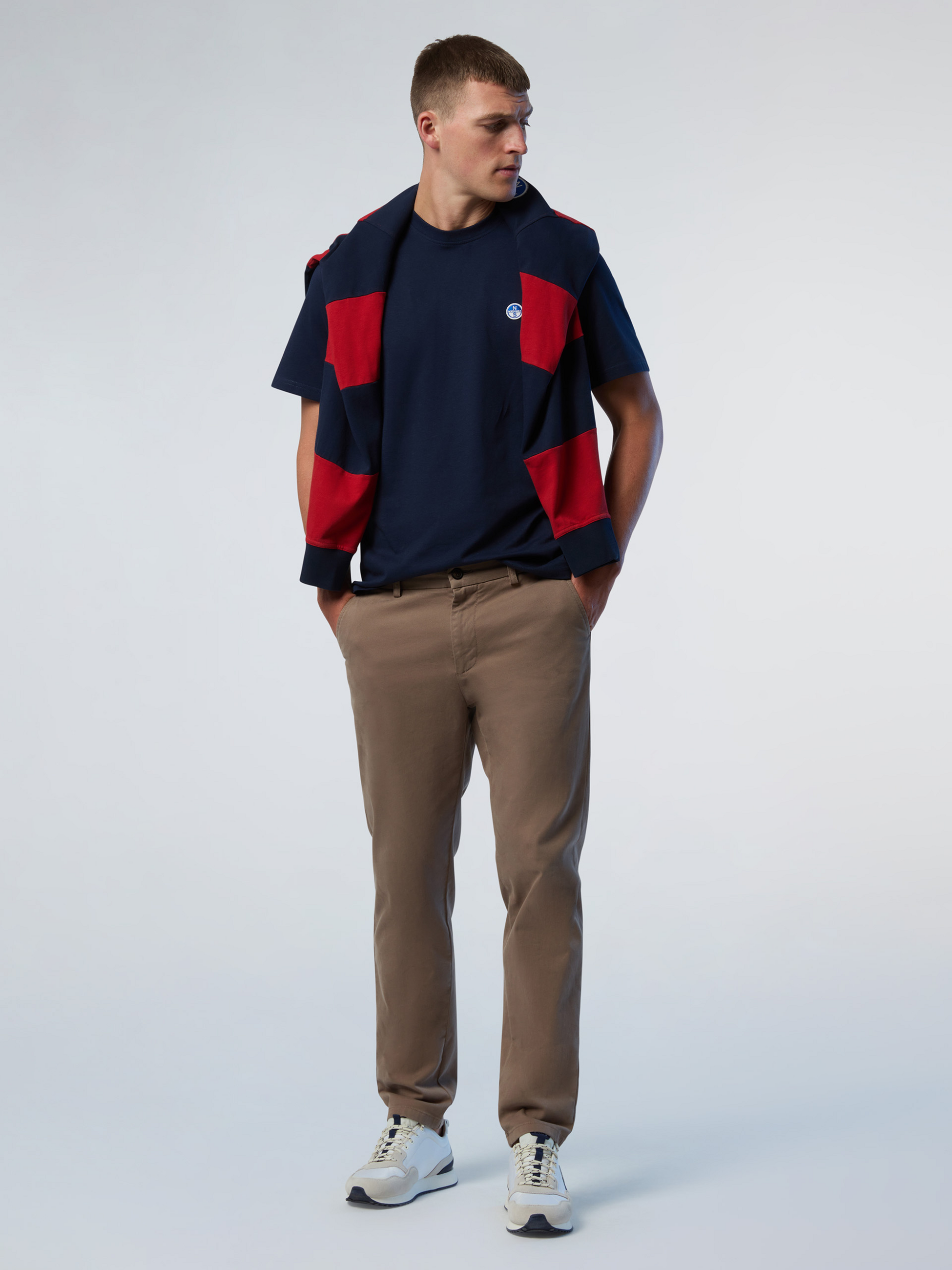 NORTH SAILS, North Sails T-shirt With Logo Patch