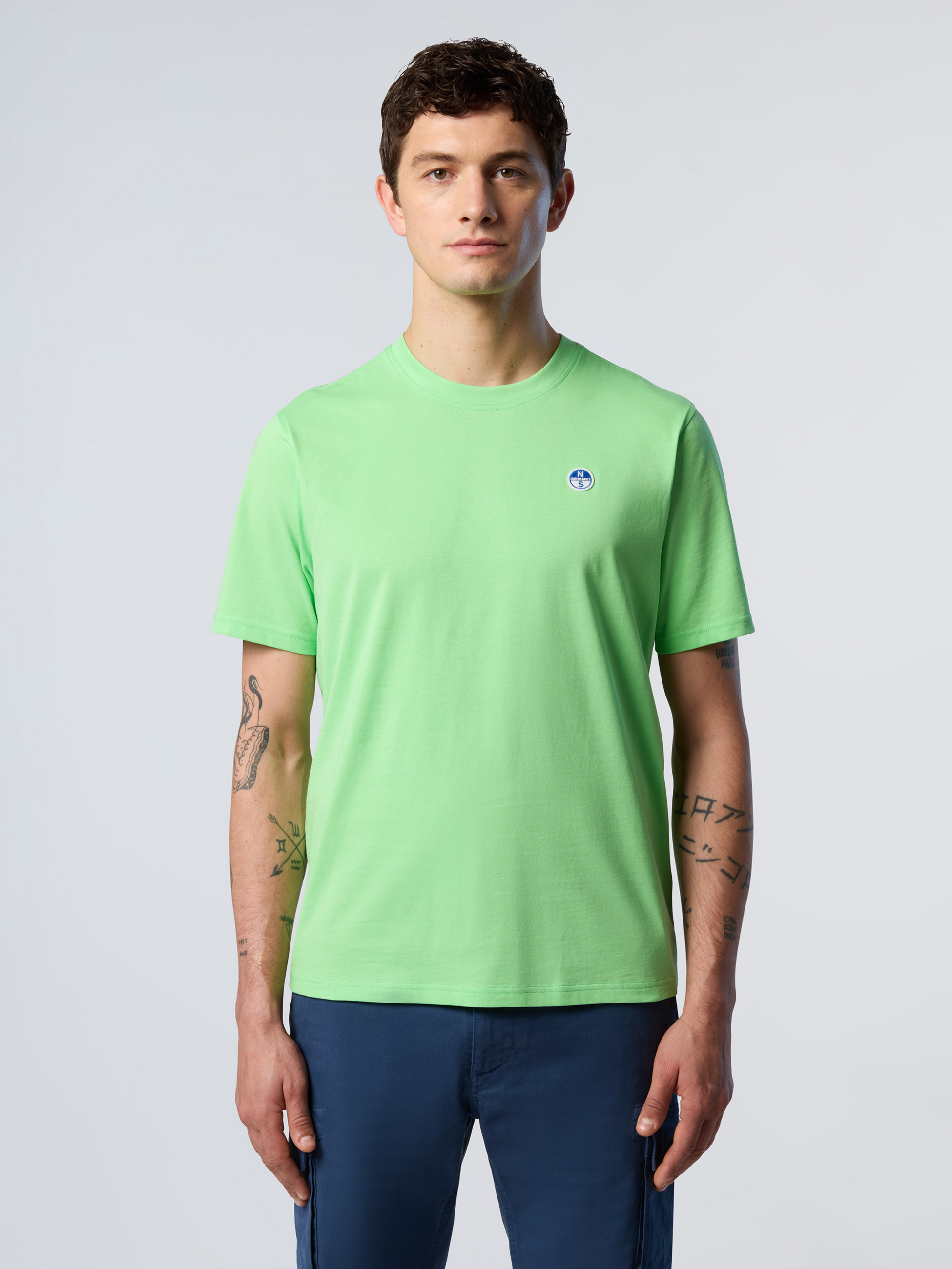 NORTH SAILS, North Sails T-shirt With Logo Patch