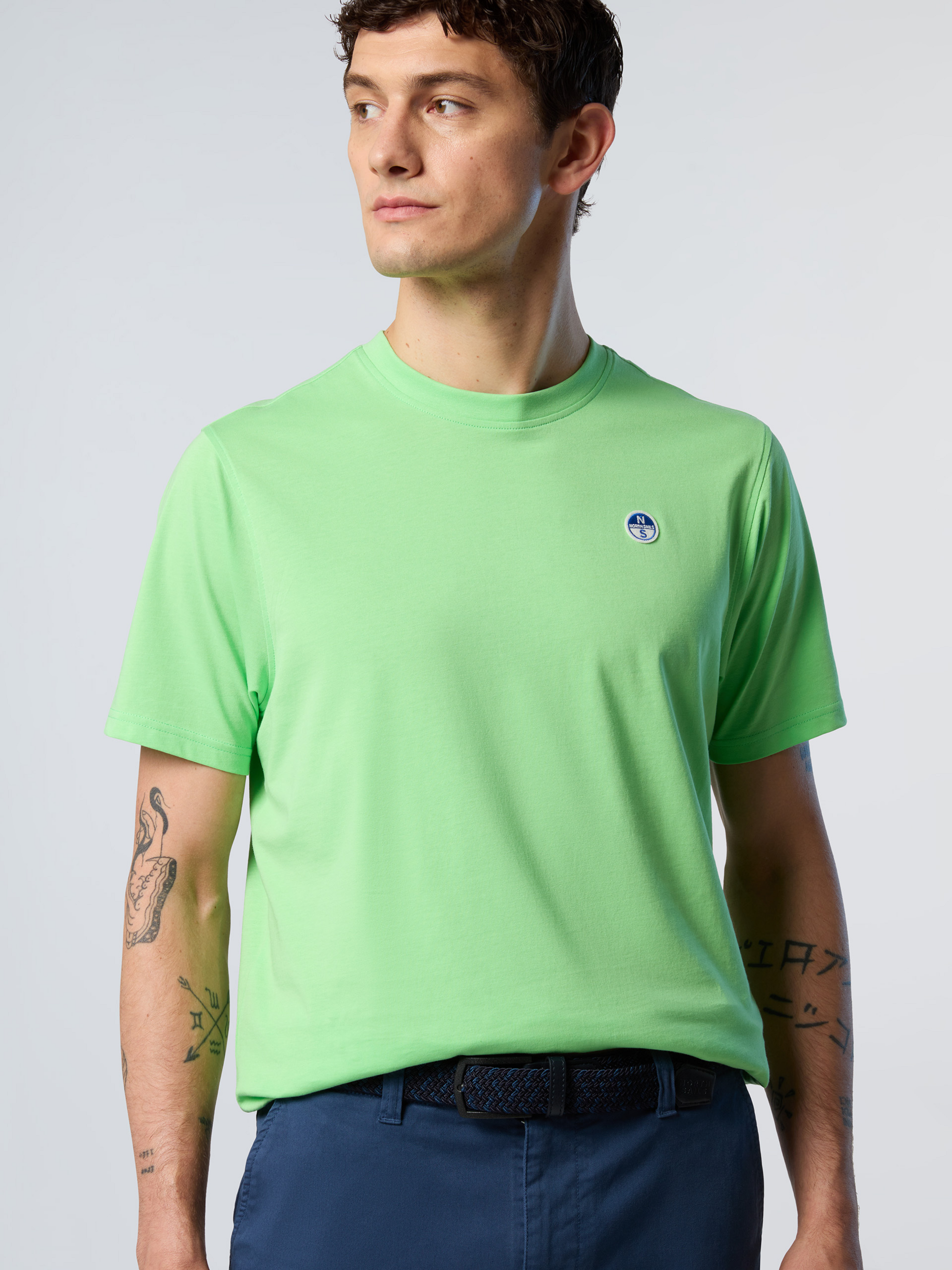 NORTH SAILS, North Sails T-shirt With Logo Patch