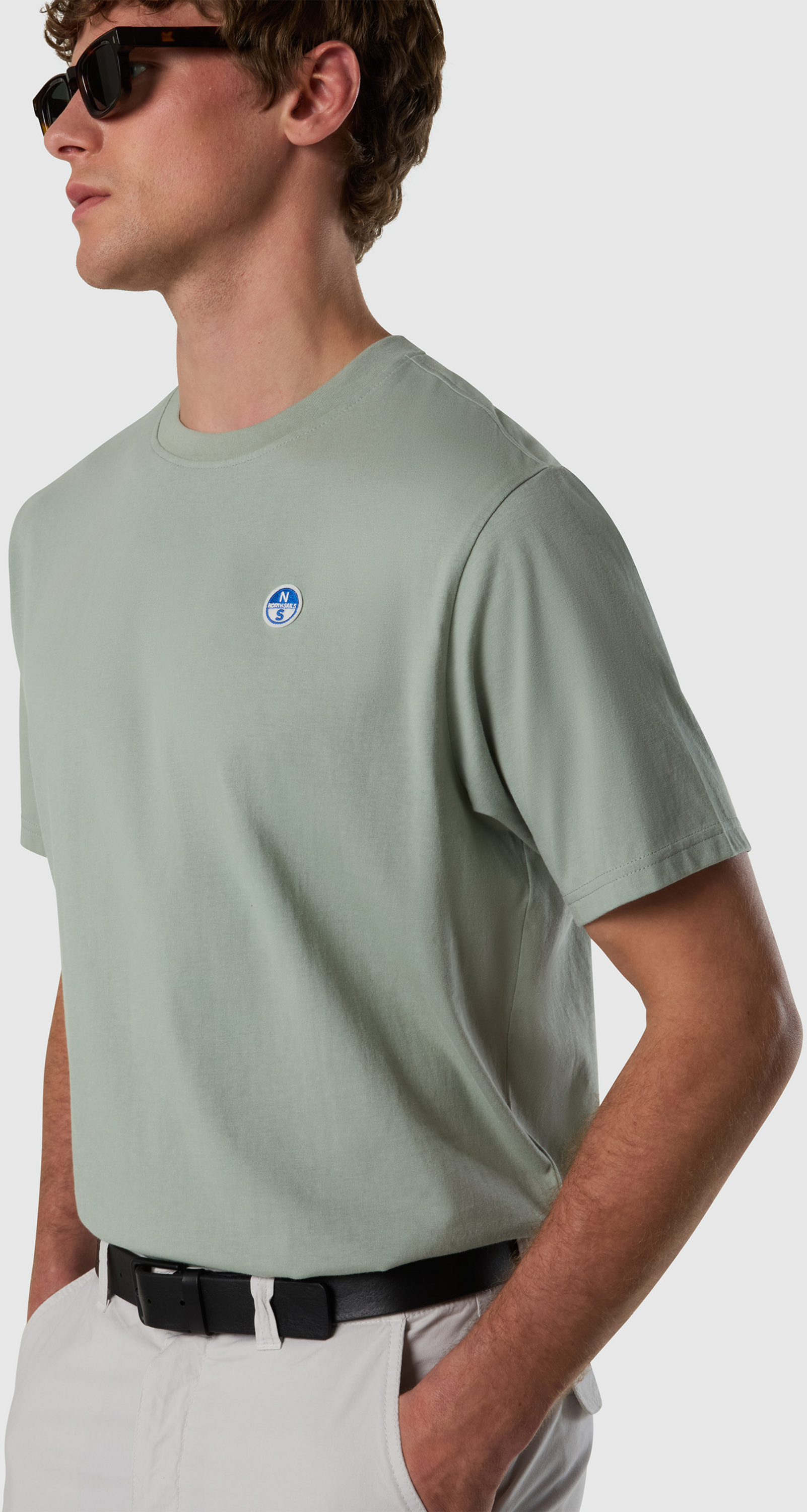 NORTH SAILS, North Sails T-shirt With Logo Patch