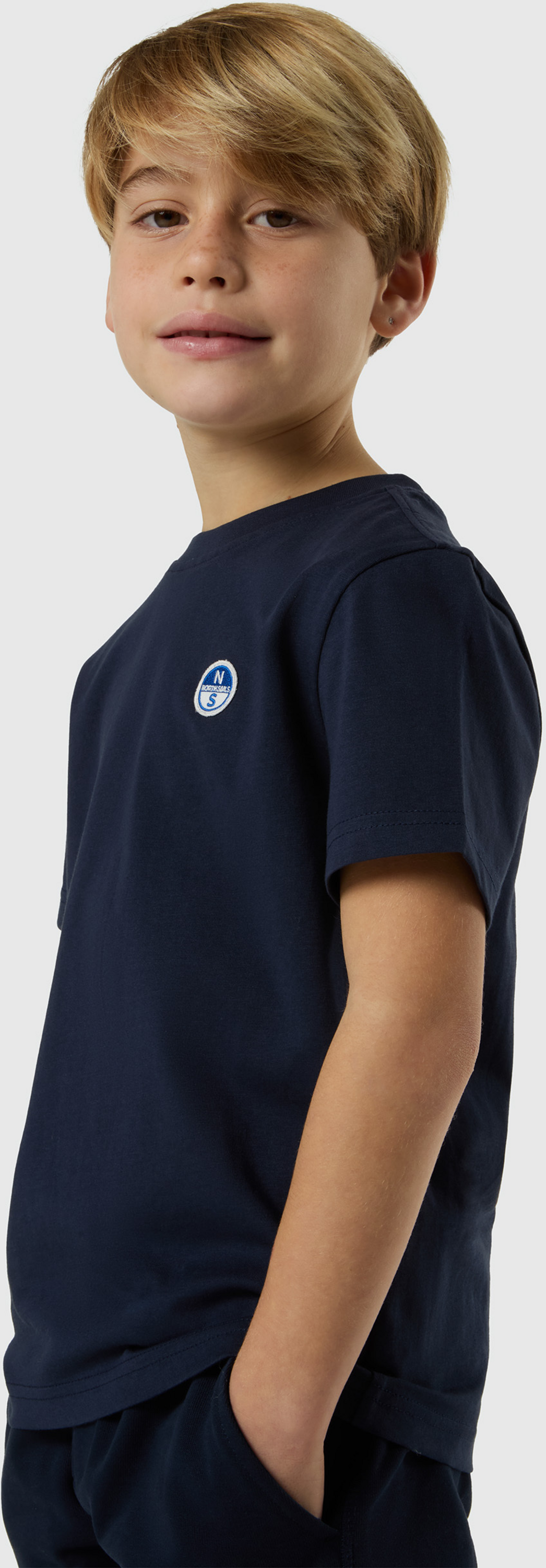 NORTH SAILS, North Sails T-shirt With Logo Patch