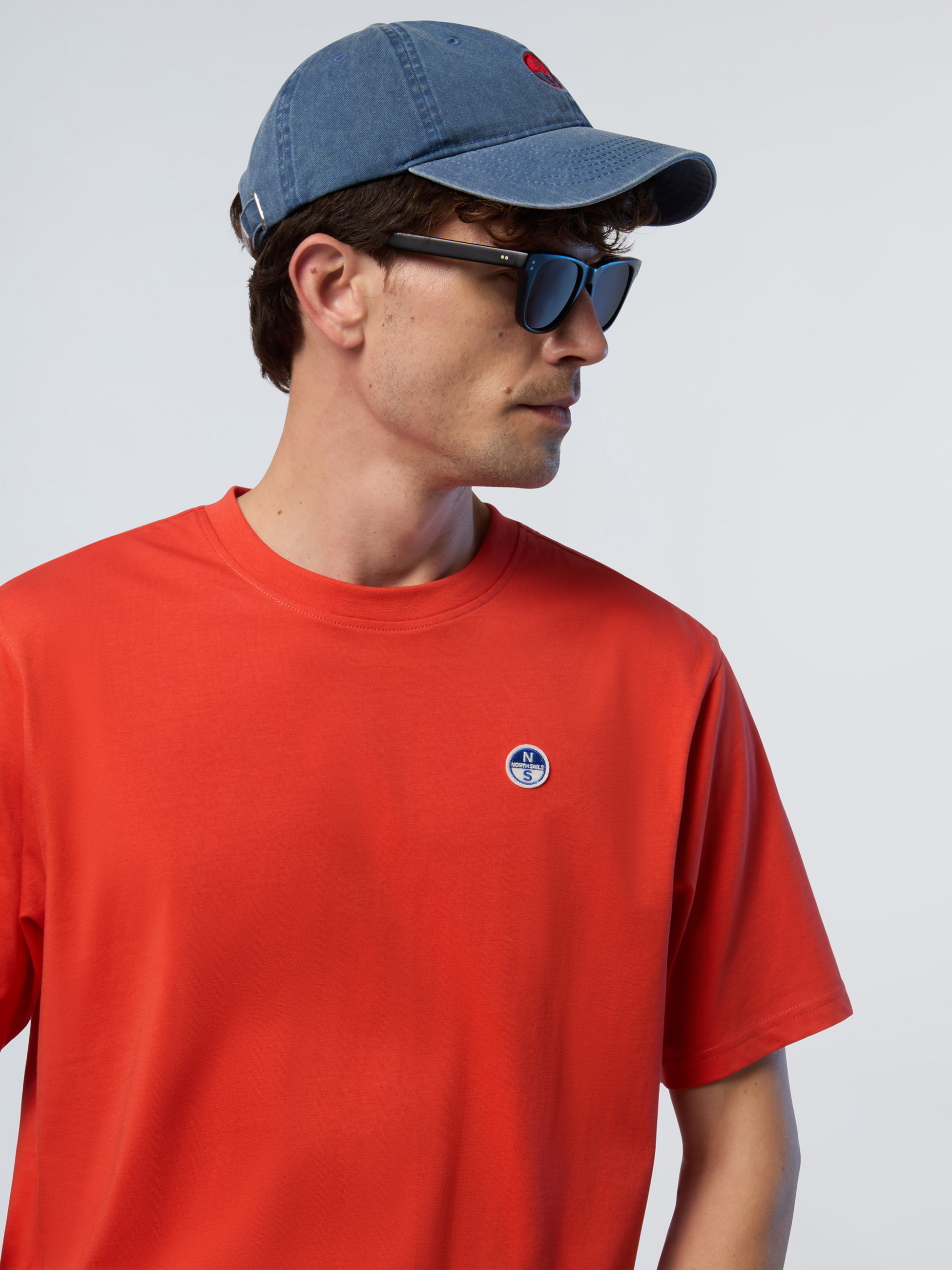 NORTH SAILS, North Sails T-shirt With Logo Patch