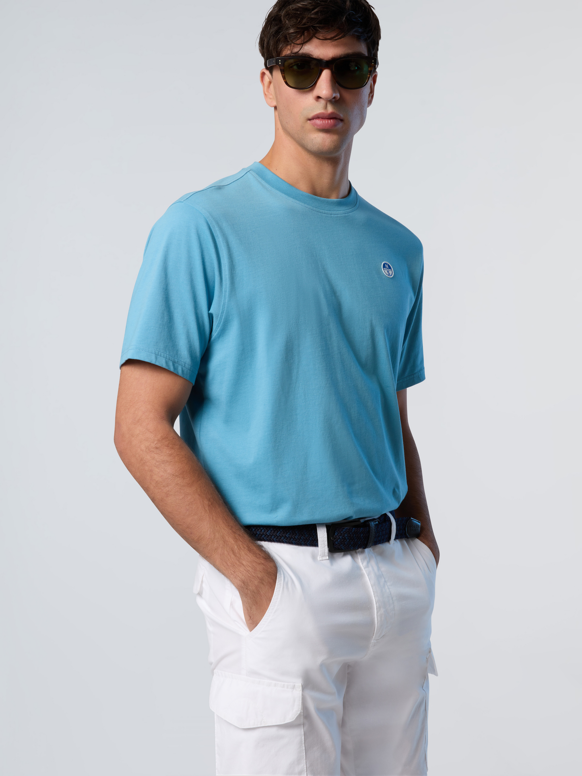 NORTH SAILS, North Sails T-shirt With Logo Patch