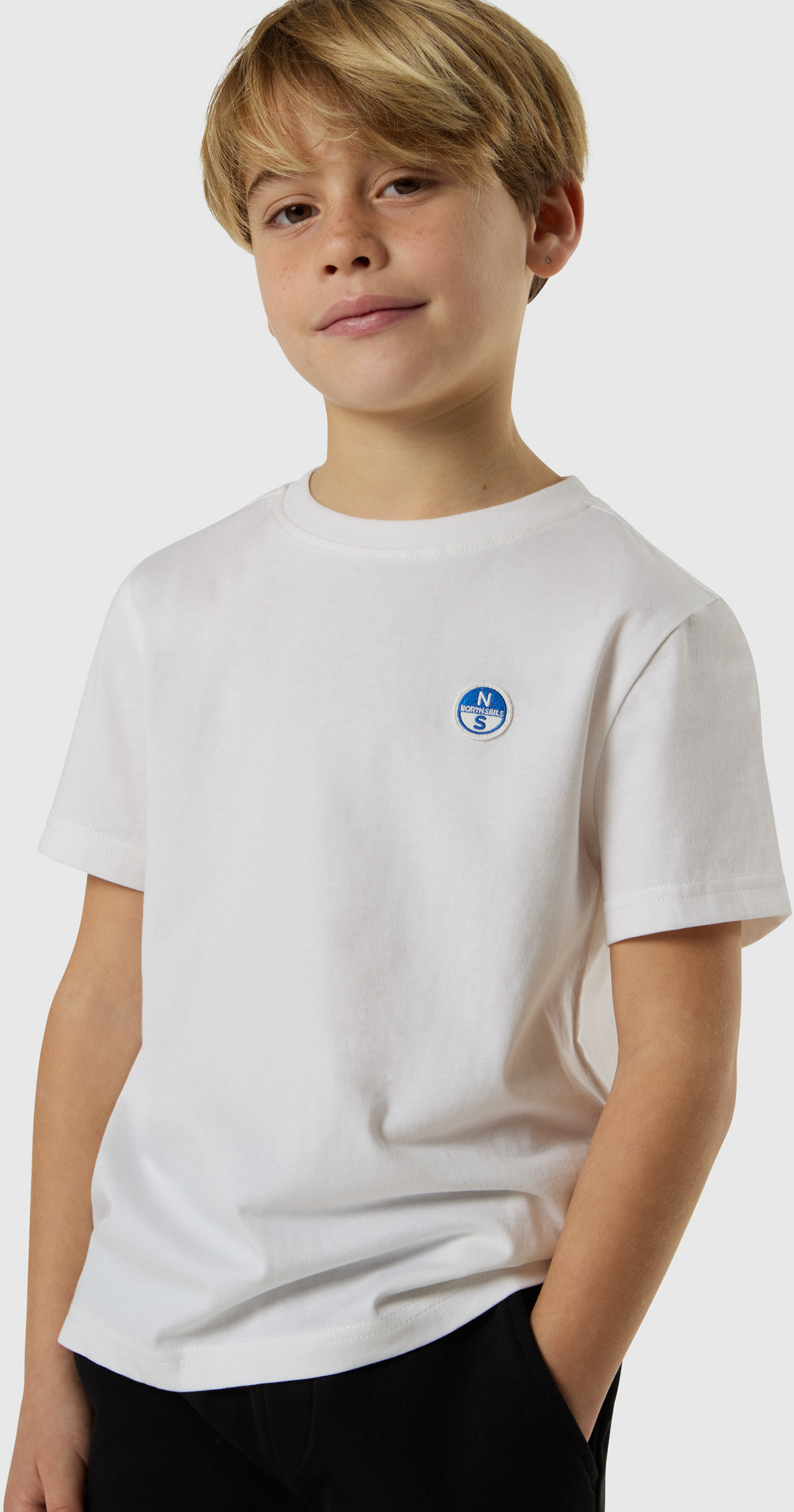 NORTH SAILS, North Sails T-shirt With Logo Patch