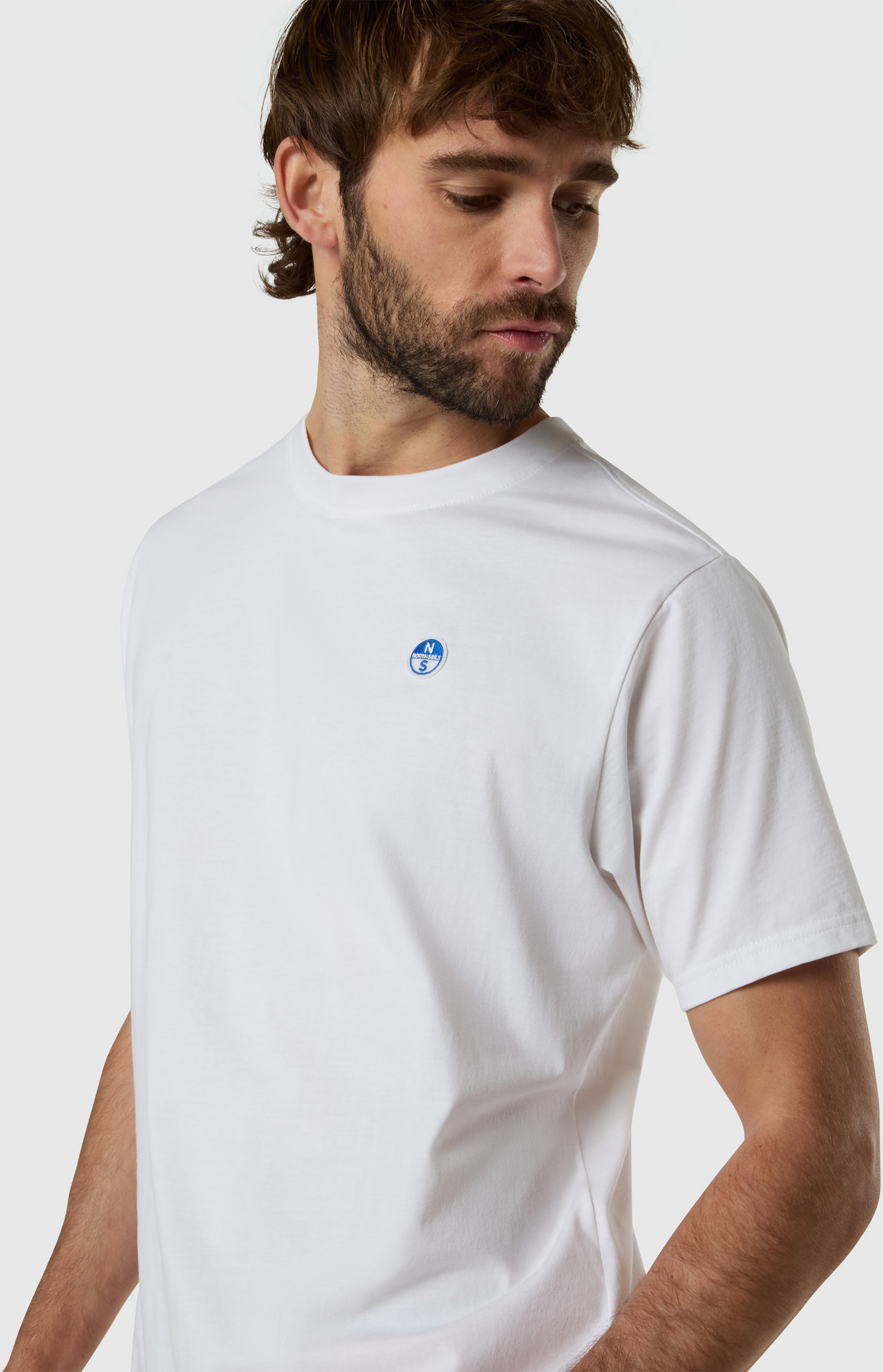 NORTH SAILS, North Sails T-shirt With Logo Patch