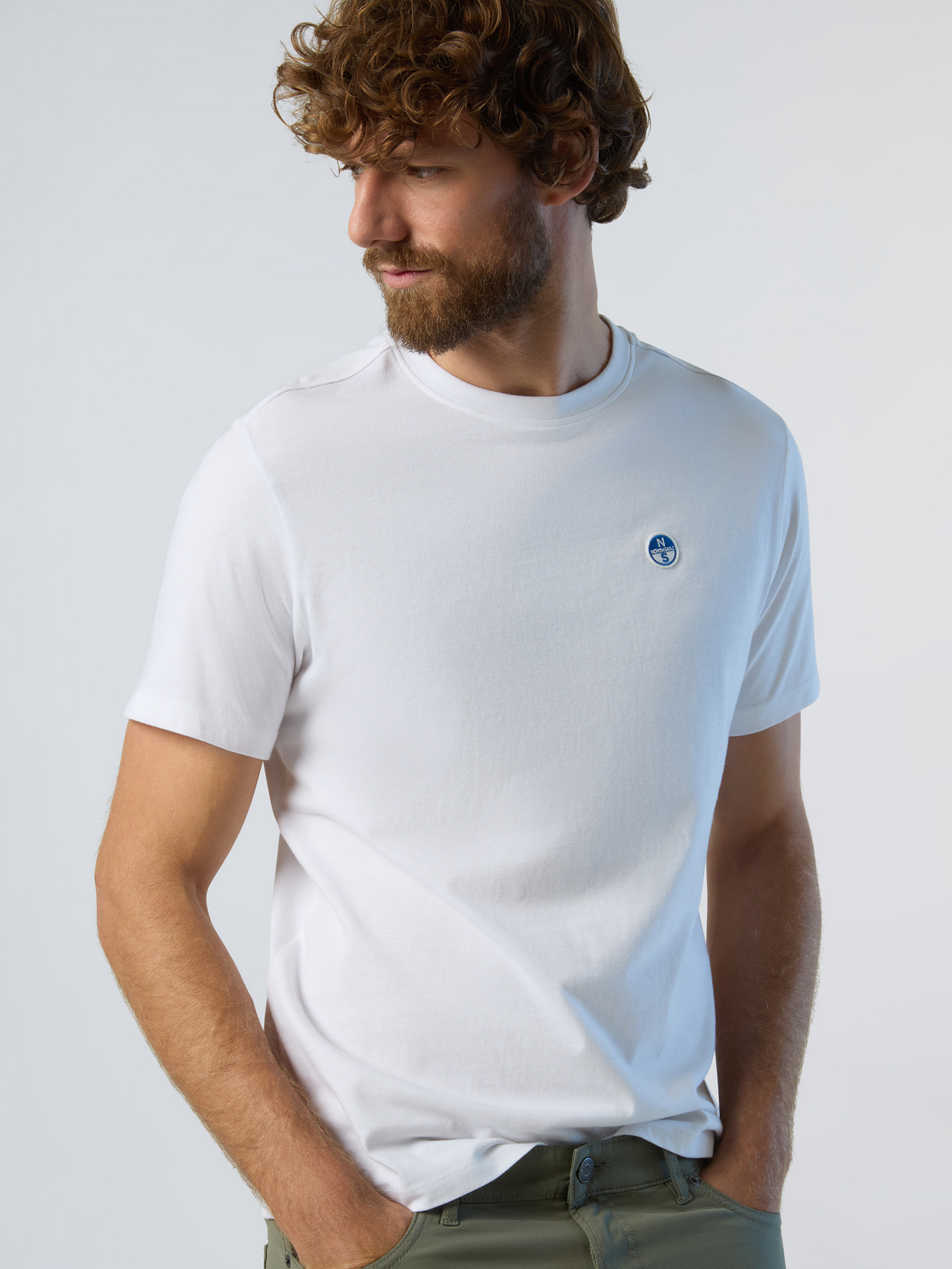 NORTH SAILS, North Sails T-shirt With Logo Patch