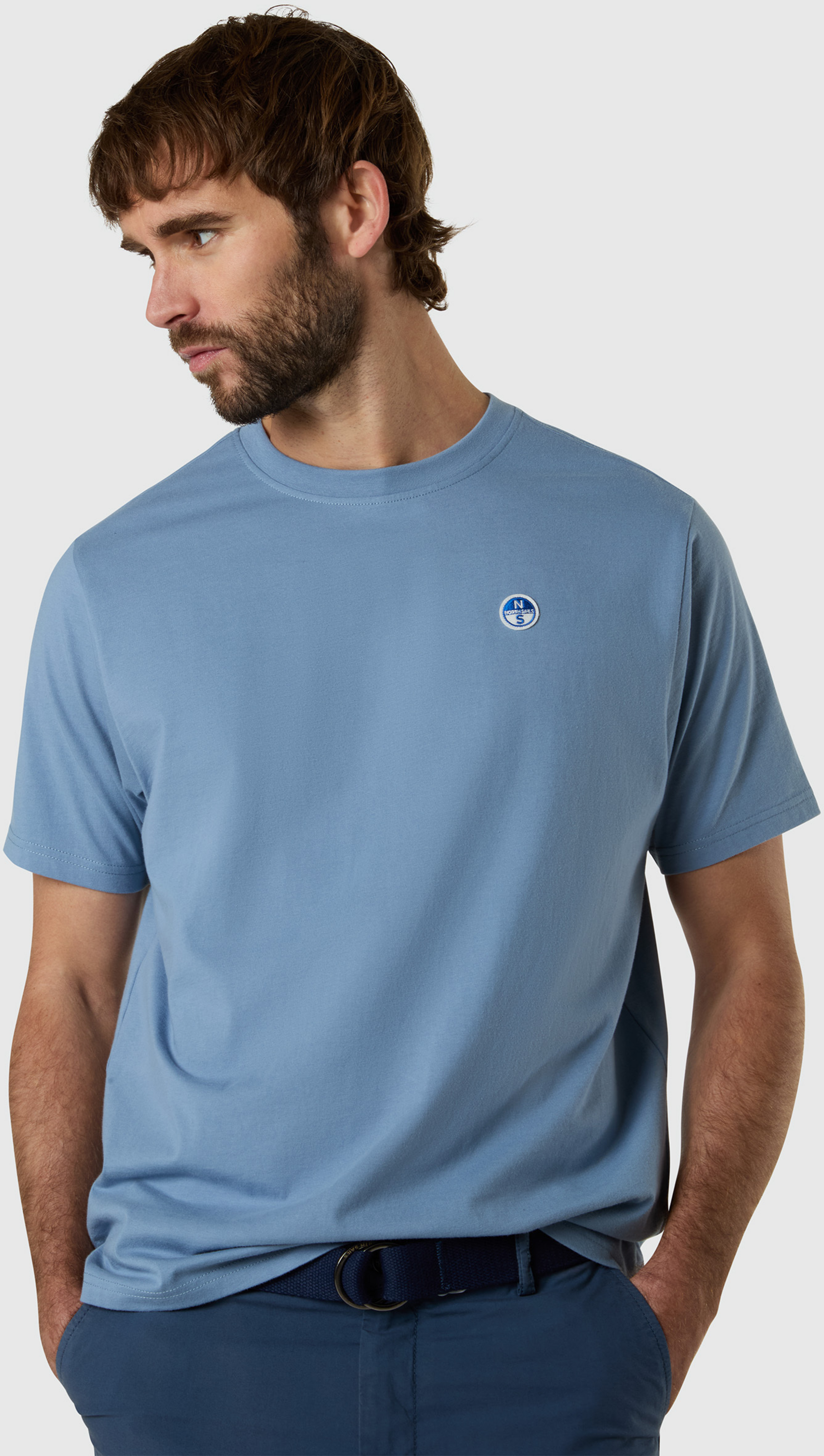 NORTH SAILS, North Sails T-shirt With Logo Patch