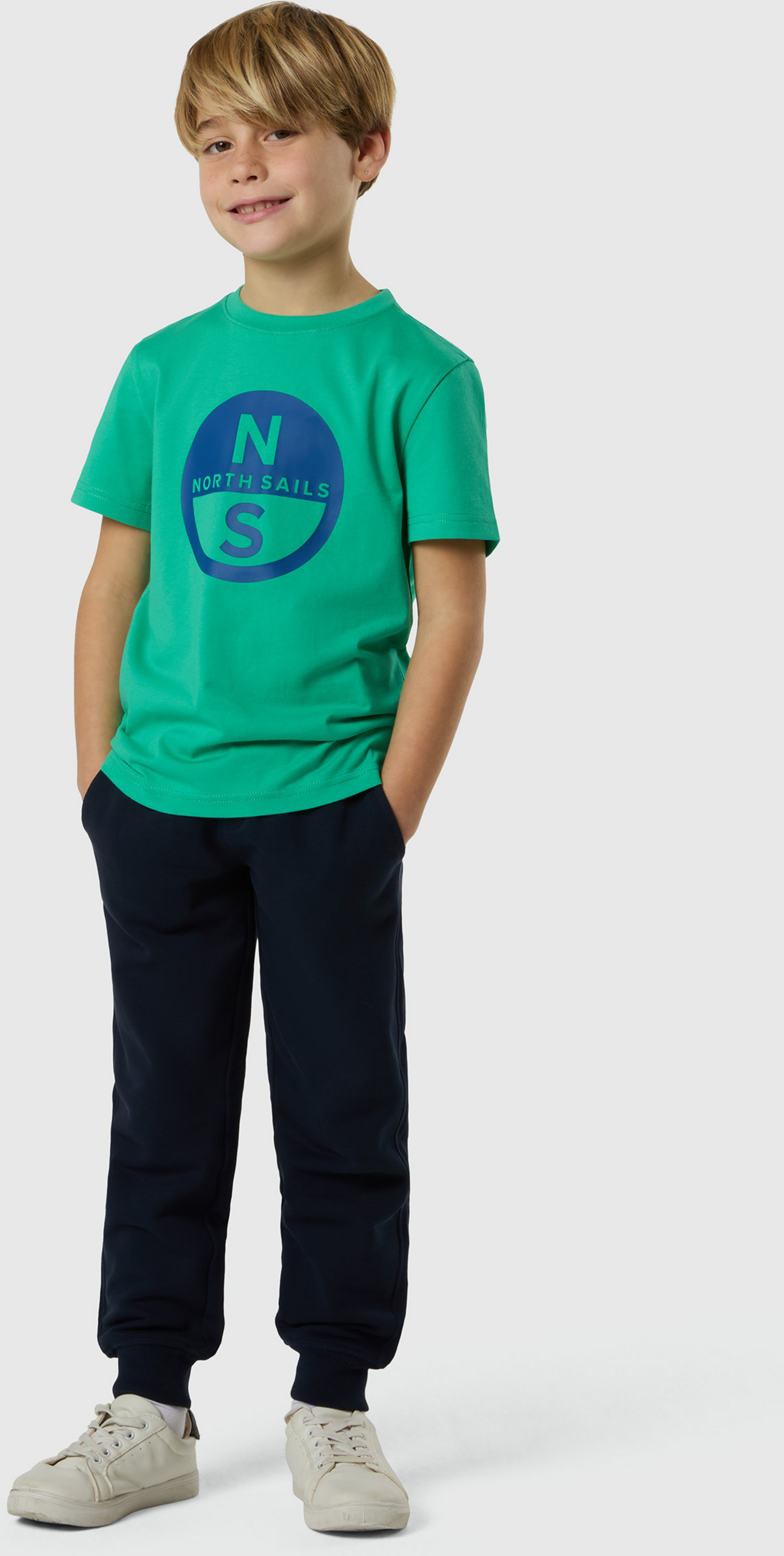 NORTH SAILS, North Sails T-shirt With Maxi Logo Print