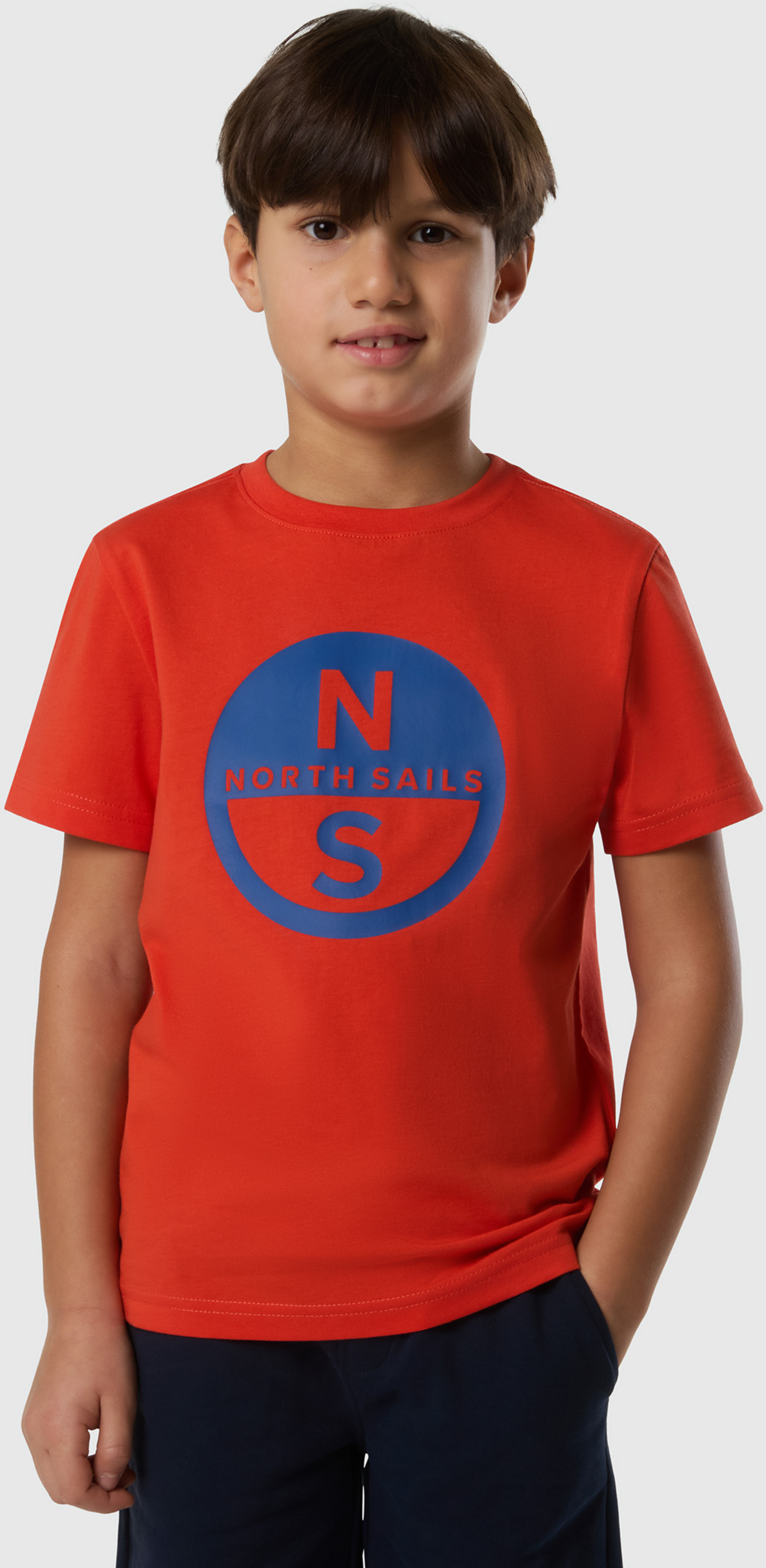 NORTH SAILS, North Sails T-shirt With Maxi Logo Print