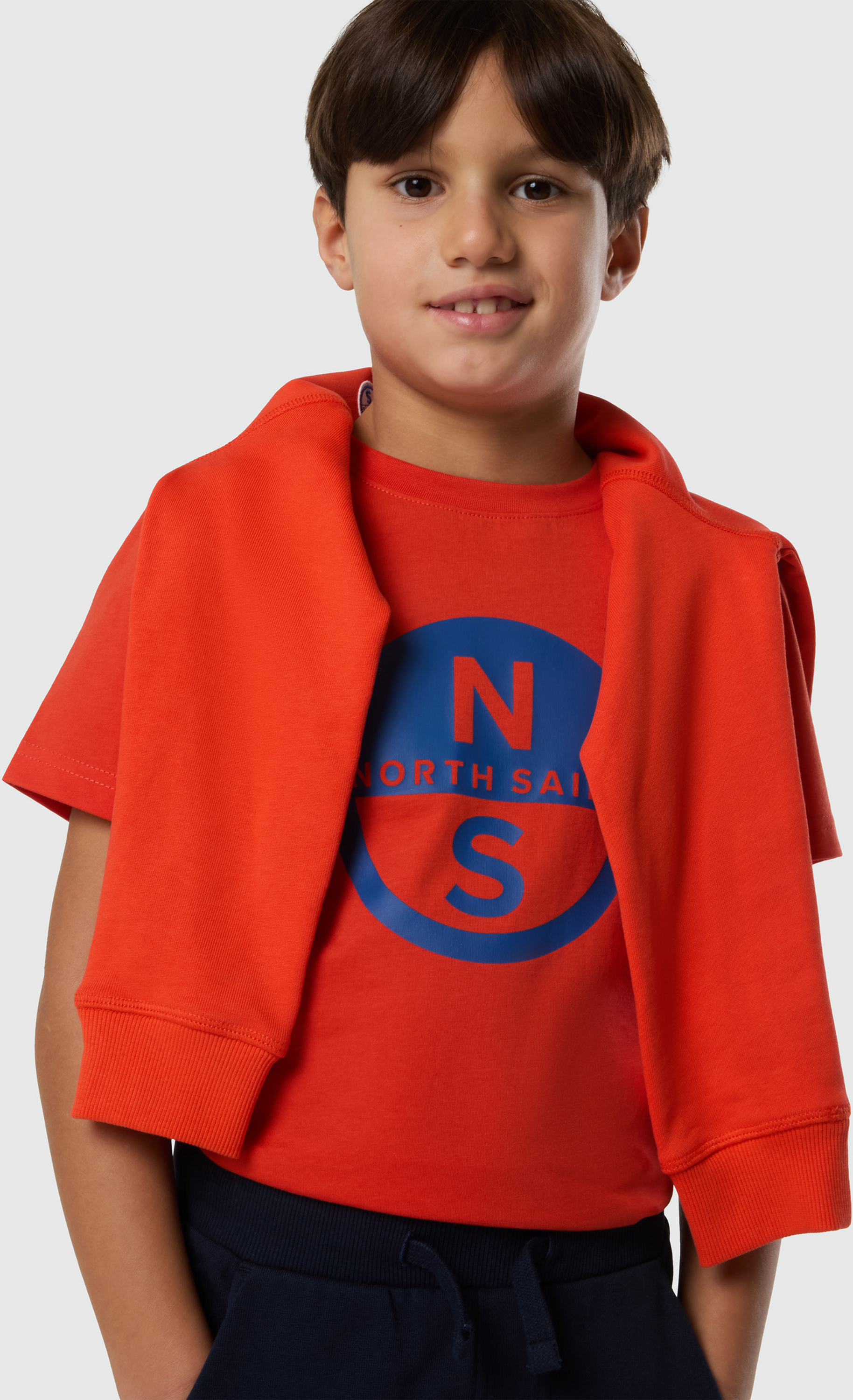 NORTH SAILS, North Sails T-shirt With Maxi Logo Print