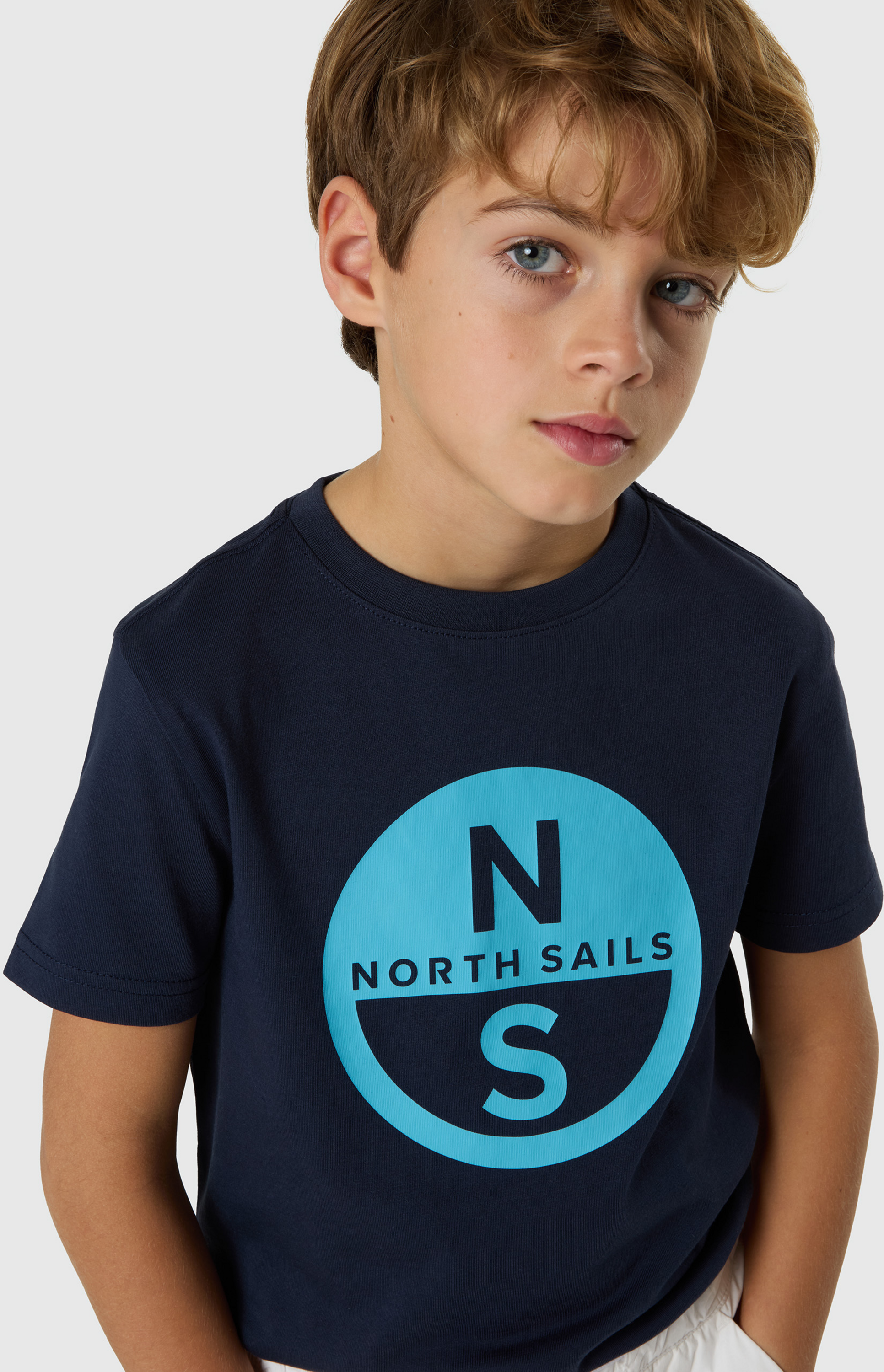 NORTH SAILS, North Sails T-shirt With Maxi Logo Print